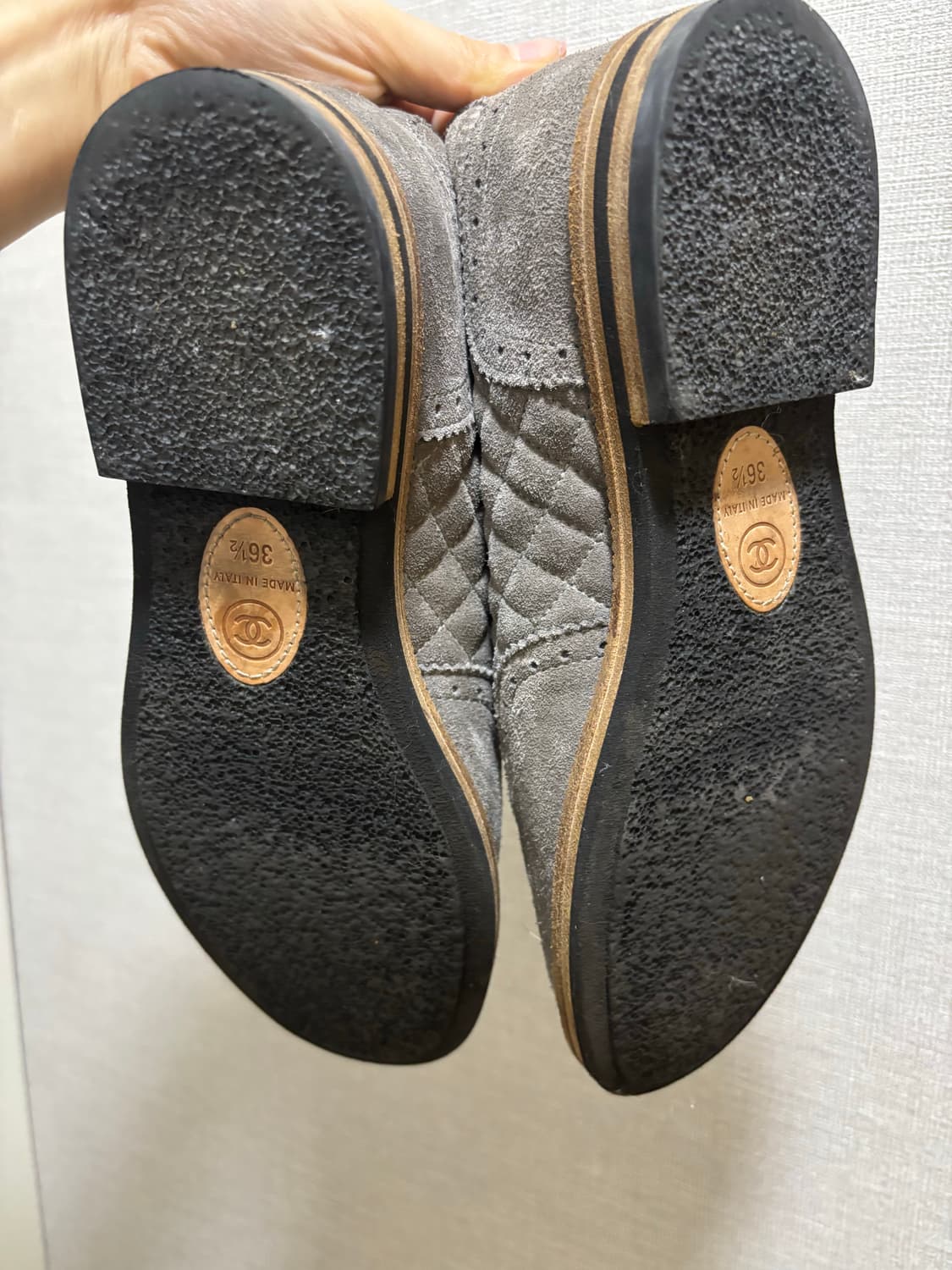 샤넬 스웨이드 옥스퍼드 37사이즈 상품이미지8