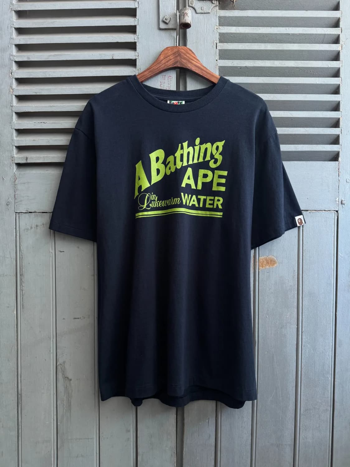 [XL]A BATHING APE 베이프 BUSY WORKS 프린팅 티셔츠 상품이미지1