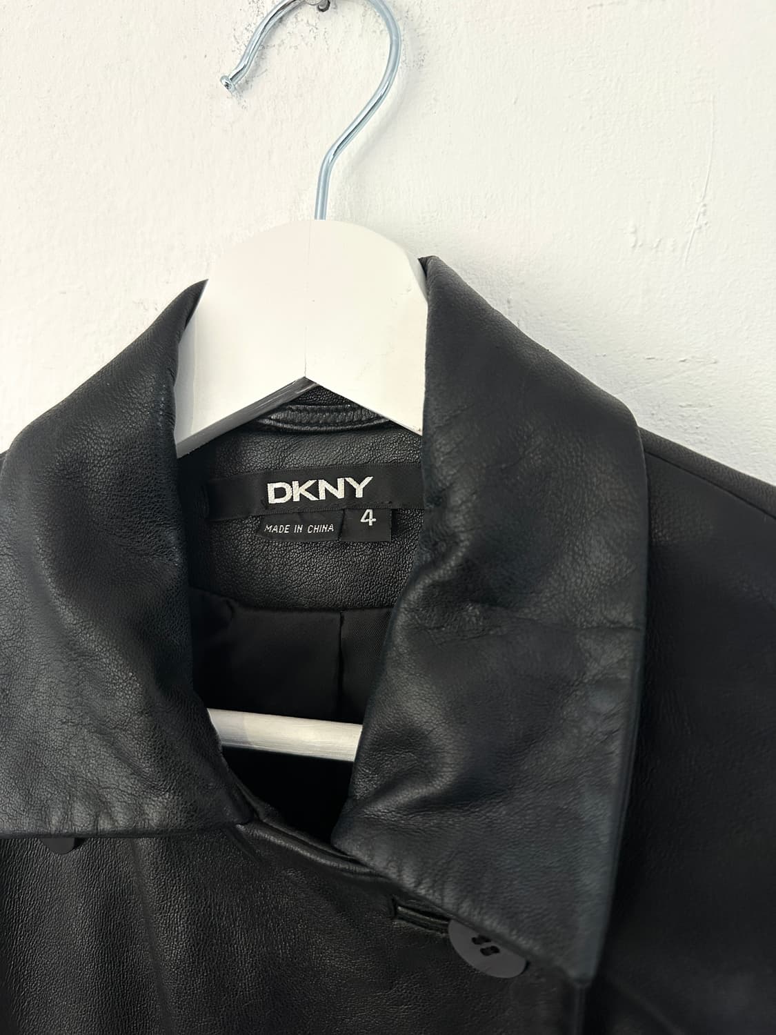 DKNY 나폴레옹 램스킨 레더 하프자켓 상품이미지6