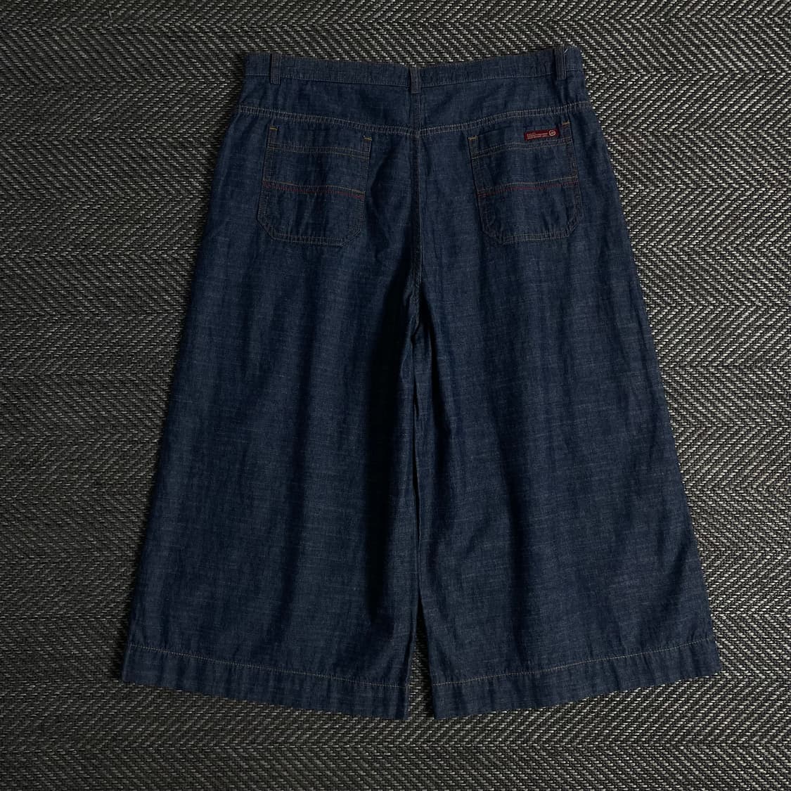 00s Y2K 빈티지 데님 버뮤다 팬츠o 3330 상품이미지4