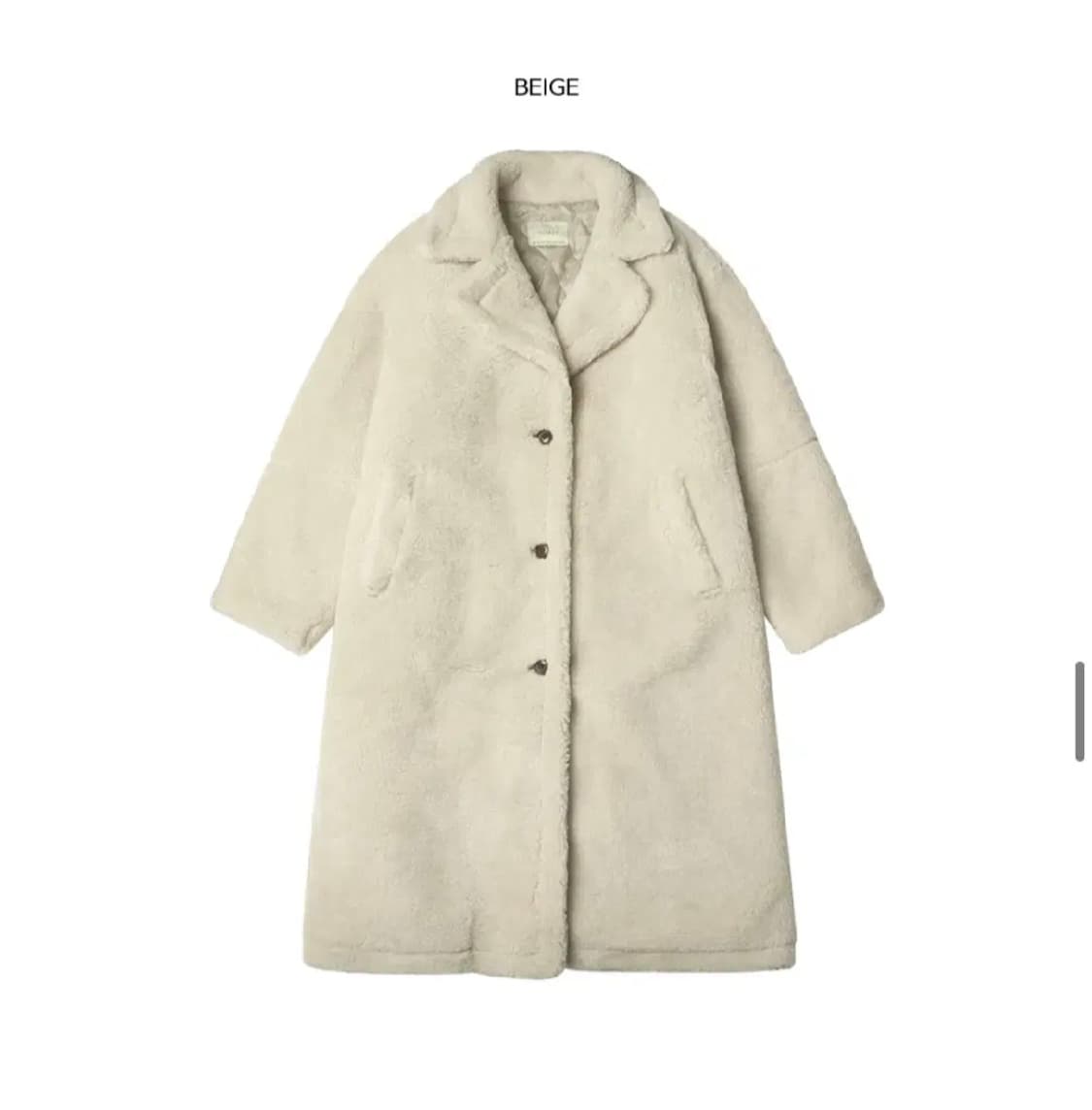 시야쥬 테디 롱 코트 상품이미지4