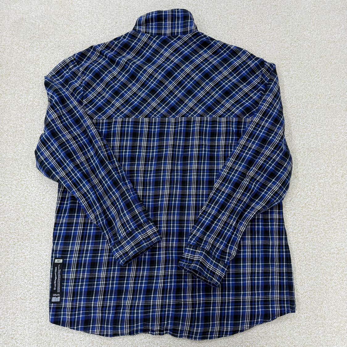 2사이즈 LMC ASSOCIATION 체크셔츠 1226T2 상품이미지2
