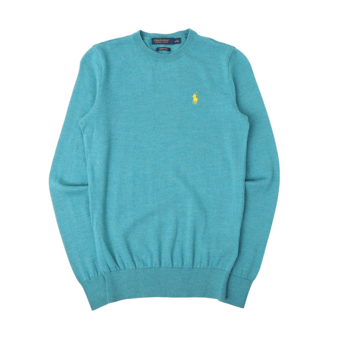폴로 랄프로렌 에메랄드 블루 메리노울 니트 상품이미지1