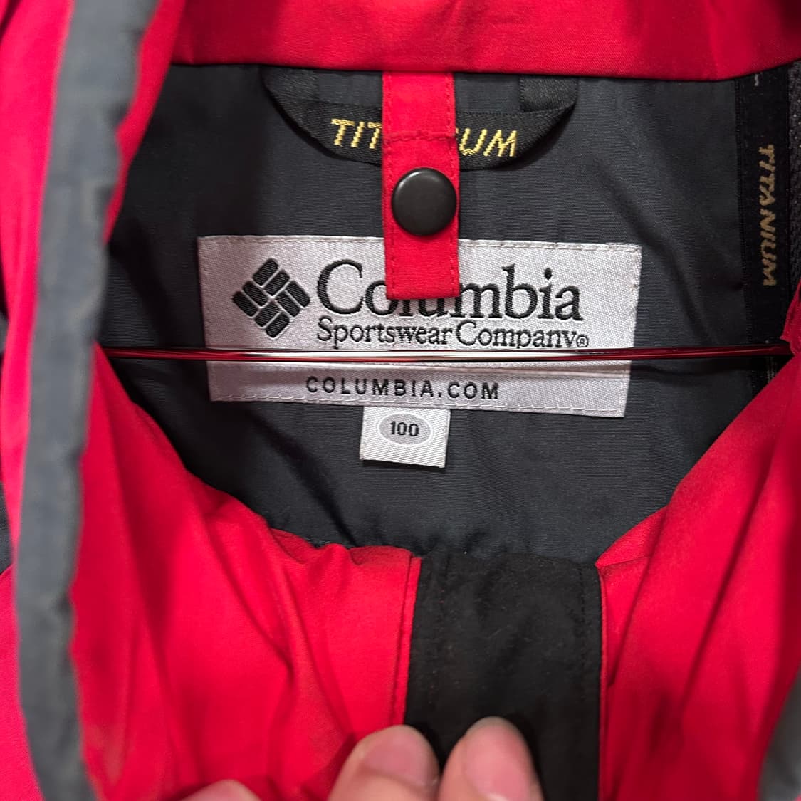 컬럼비아 아웃도어 고어텍스 배색 바람막이 상품이미지3