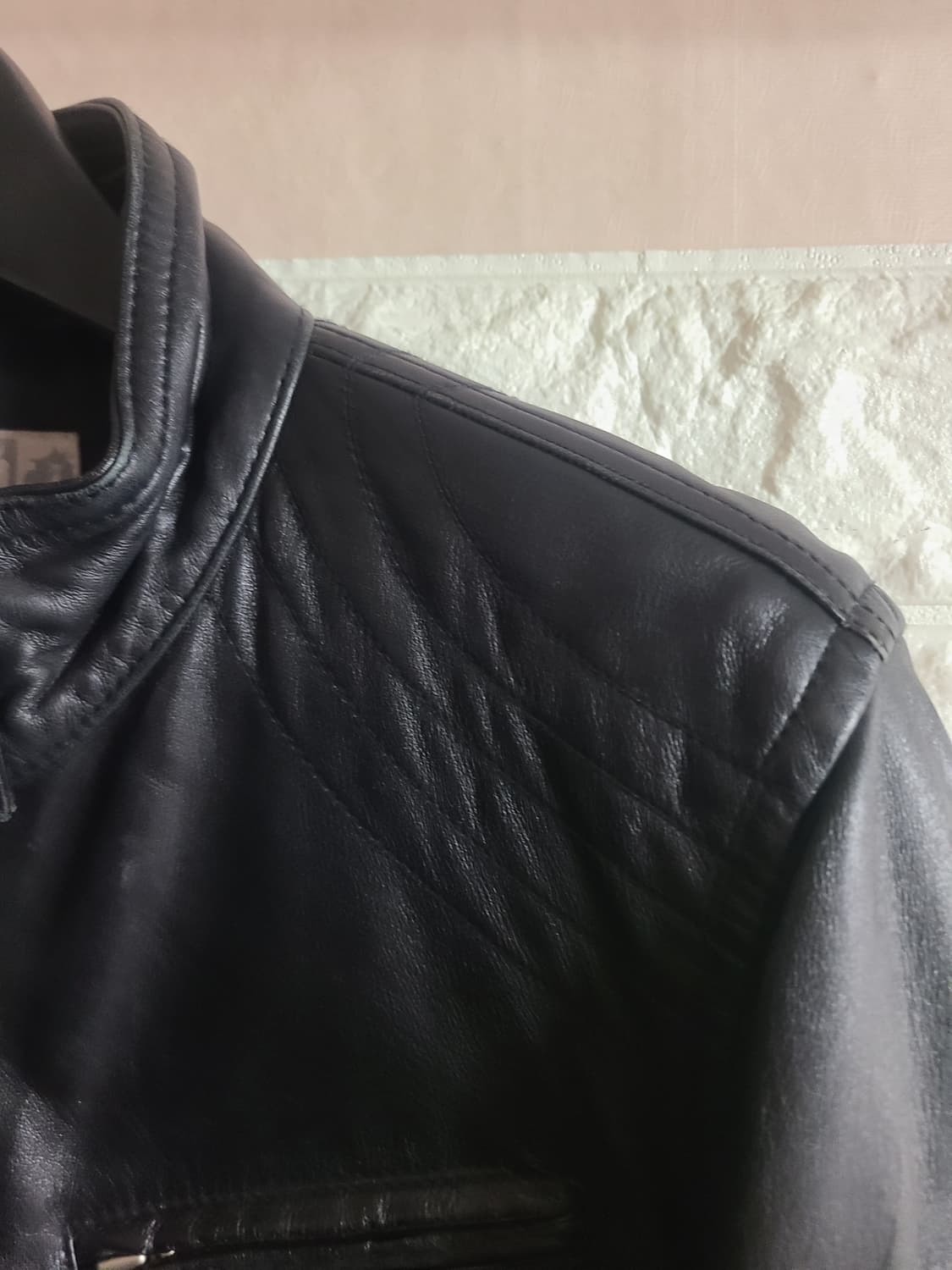 [수]Y2K 빈티지 여자 가죽 점퍼(55-66) 상품이미지3