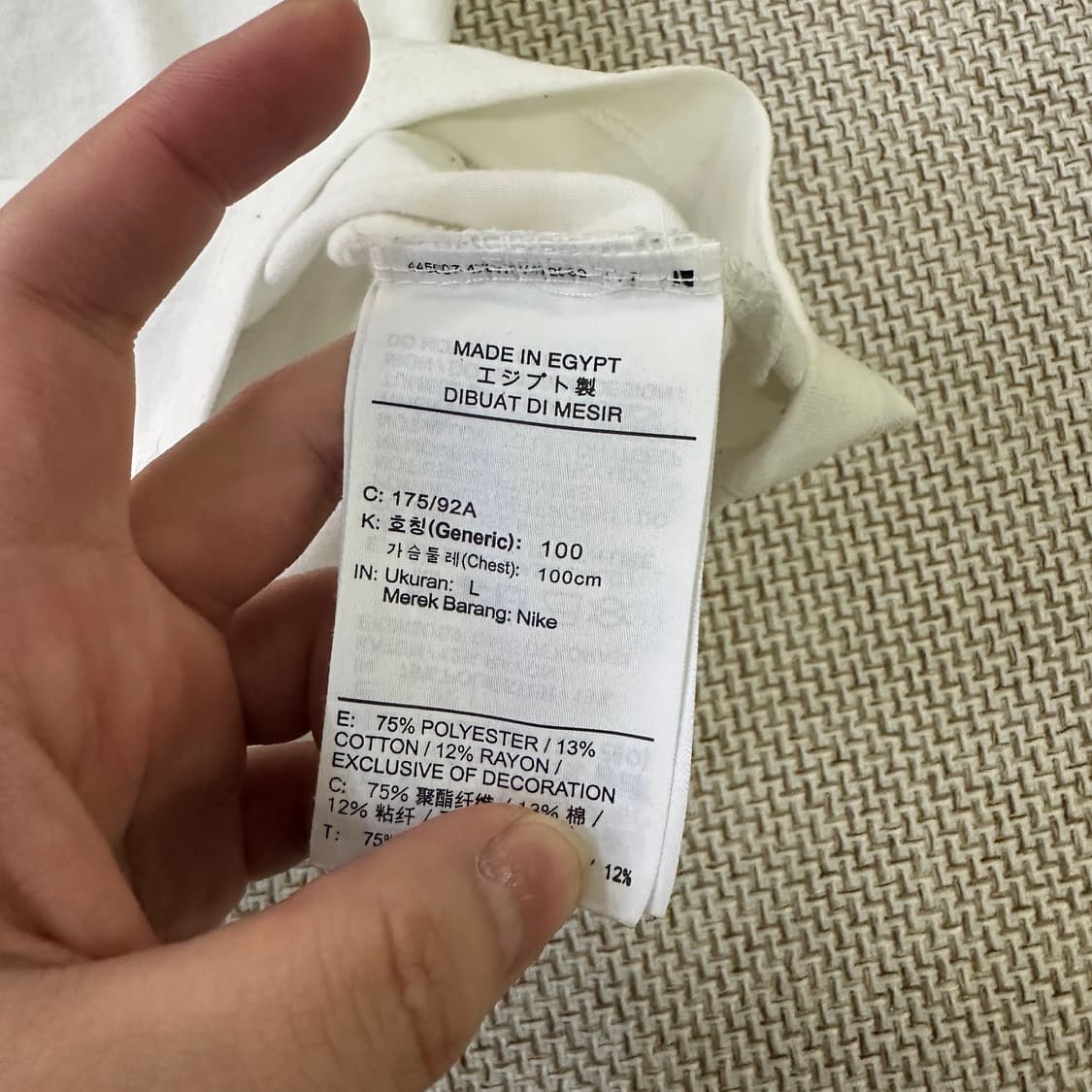 L 나이키 드라이핏 애슬리트 반팔 티 0417D 상품이미지3