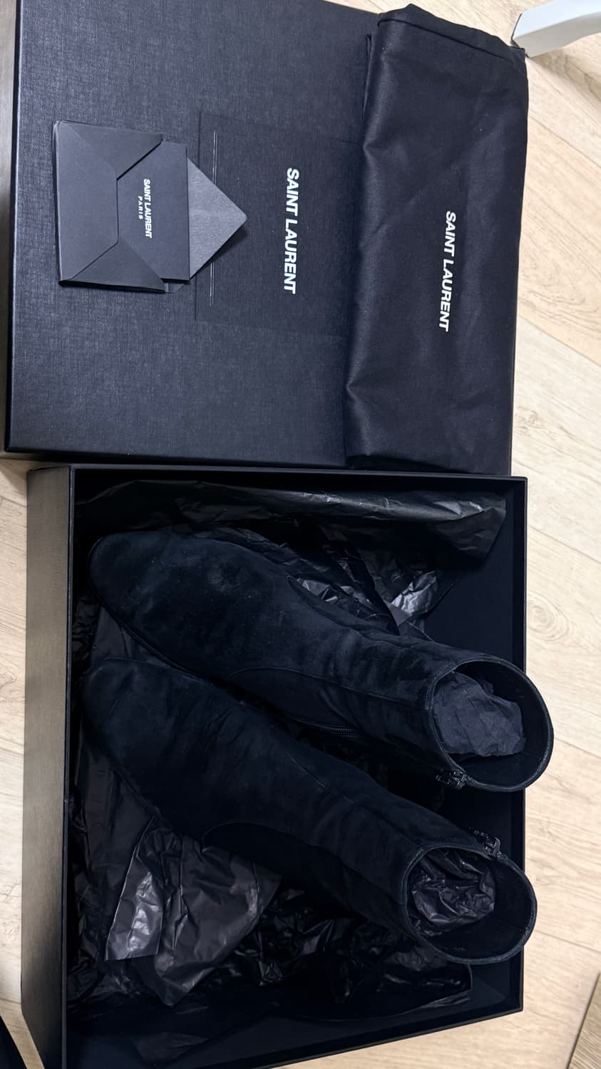 생로랑 바실리 60 스웨이드 부츠 41 상품이미지2