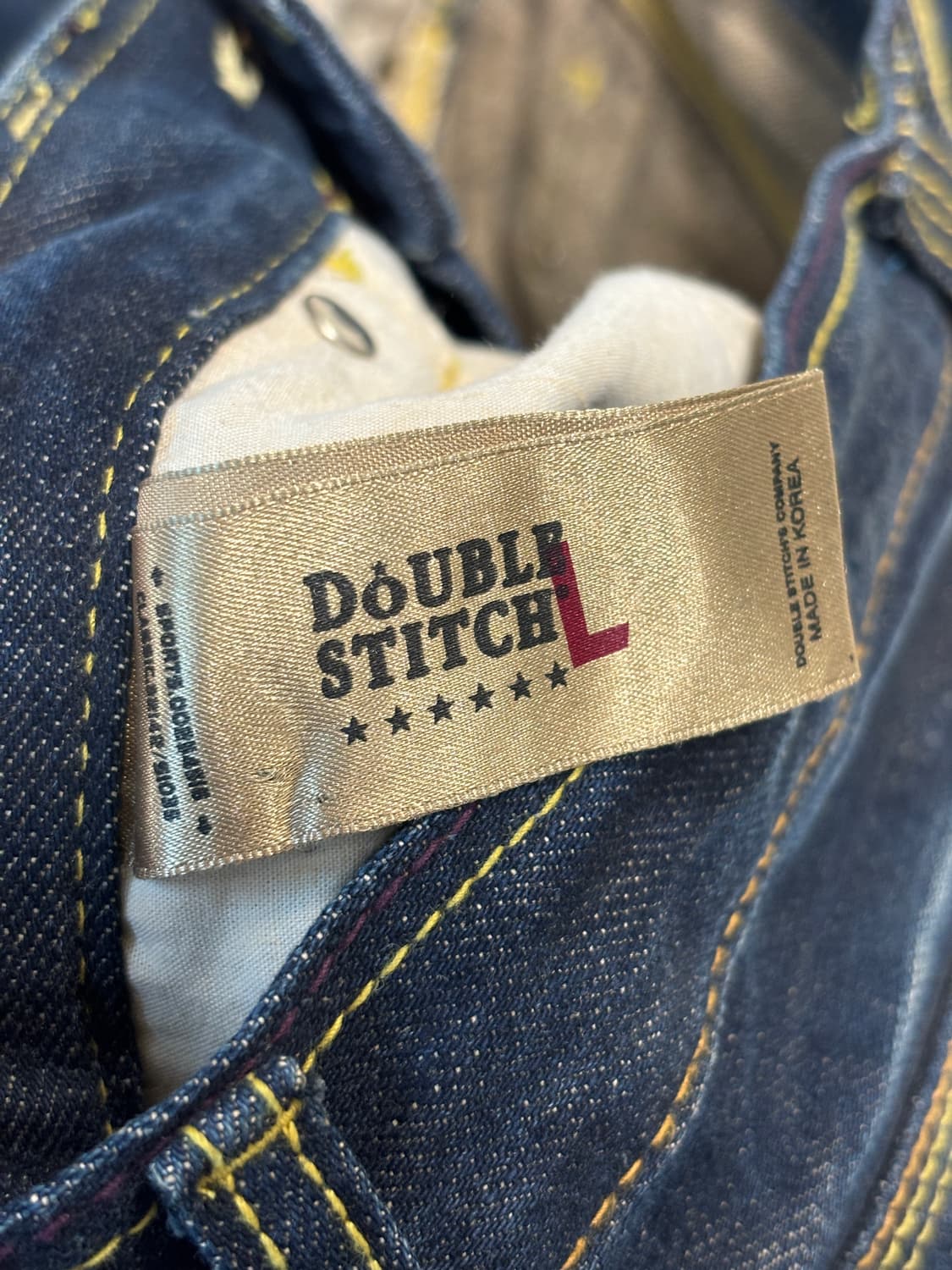 더블 스티치 로우라이즈 진 상품이미지9