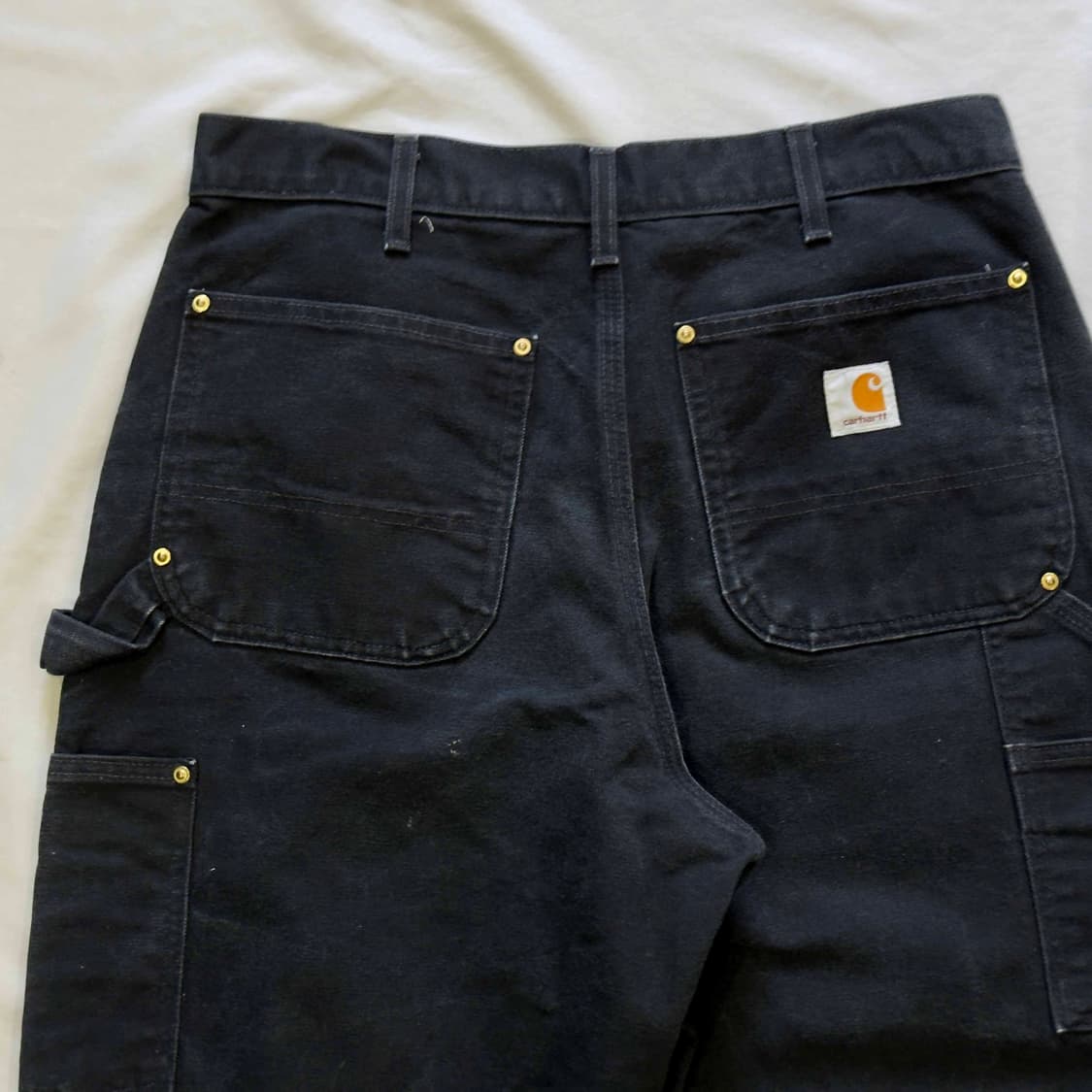 칼하트 더블니 워크팬츠 B01 BLK 32X34 상품이미지8