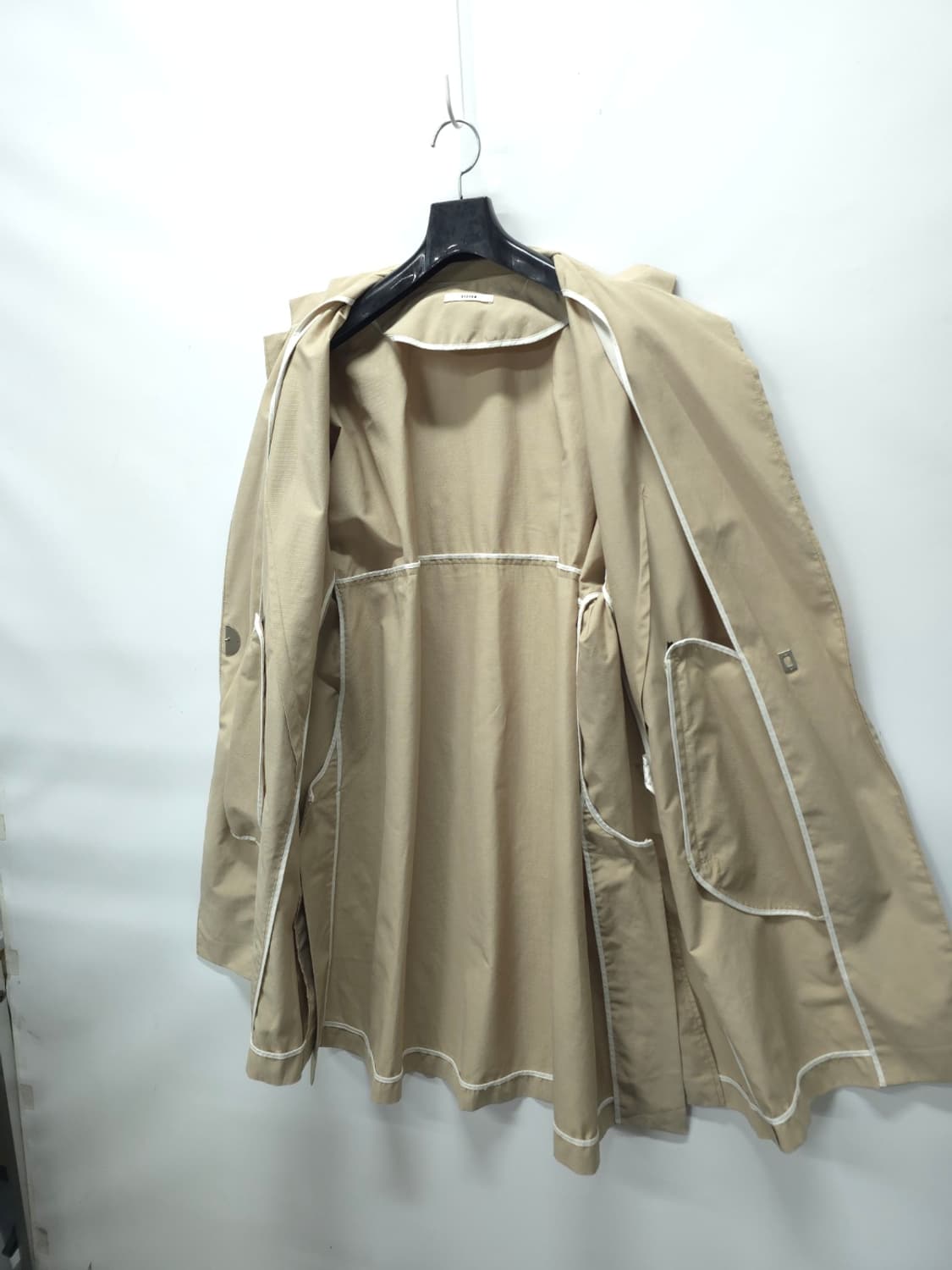 한섬 시스템 하프소매 루즈핏 간절기 코트 (66~66반) 상품이미지9