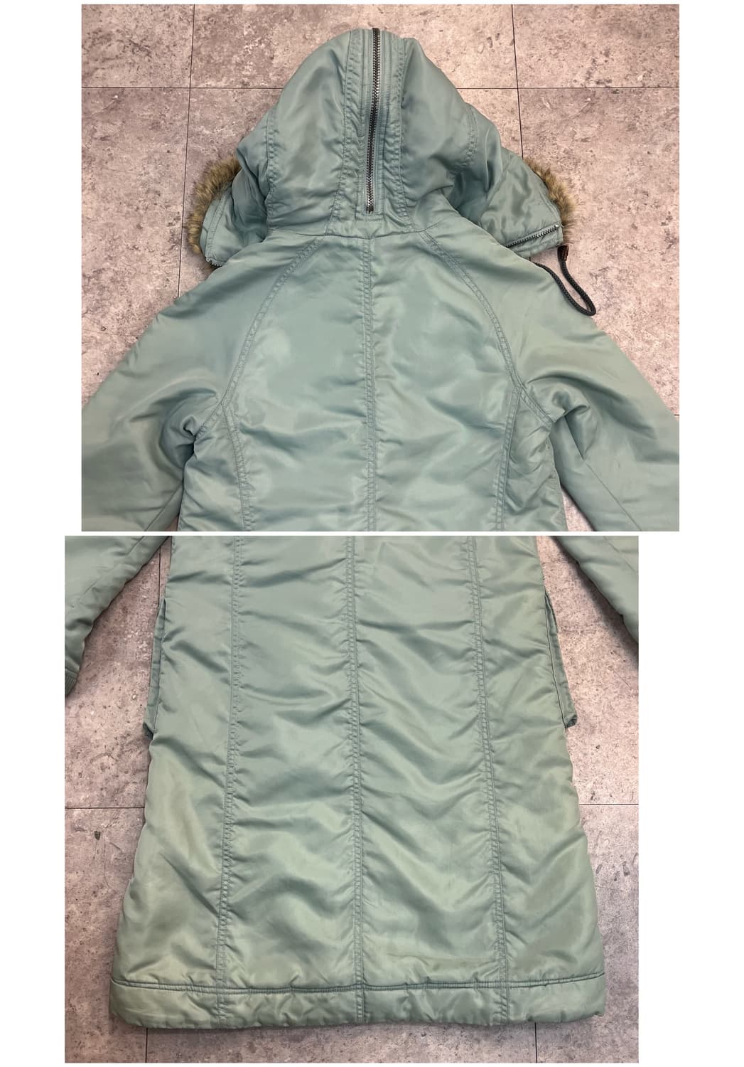 디젤 퍼 후드 자켓 S #csz2898 상품이미지8