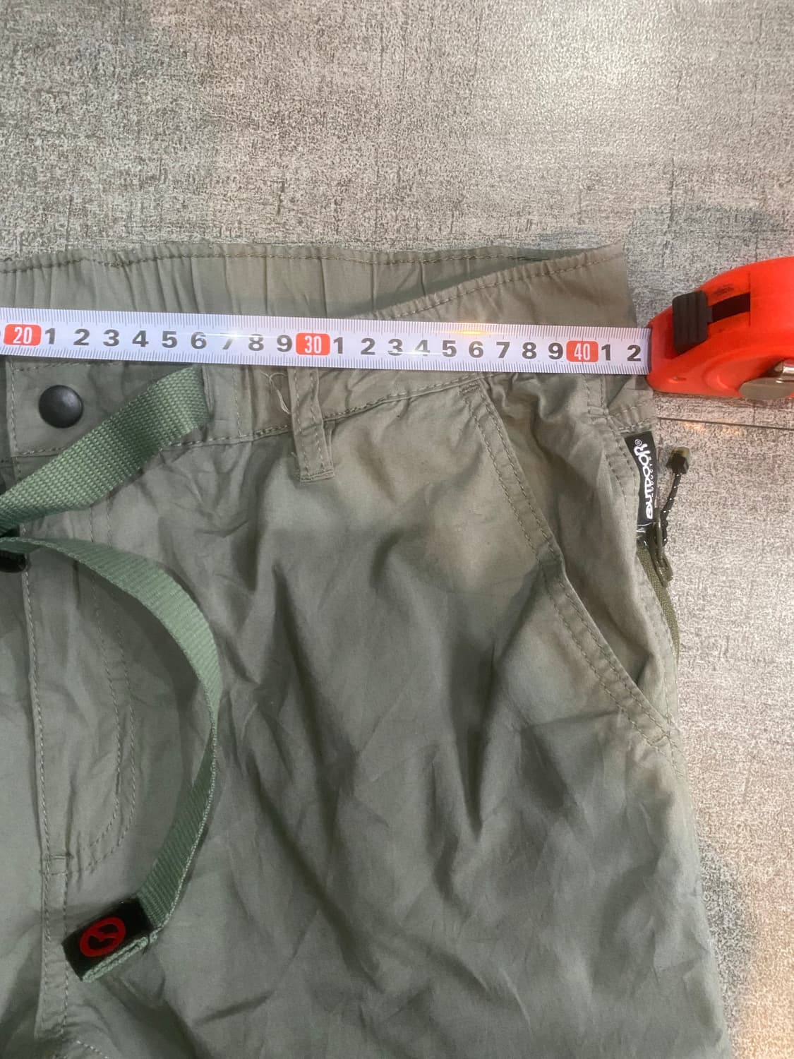 일본빈티지 Outdoor 올드스쿨아메카지스트릿 혁오풍 벨트워크팬츠 상품이미지3