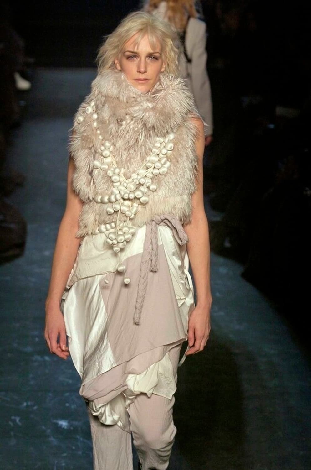 Ann demeulemeester 05FW Llamar fur vest 상품이미지7