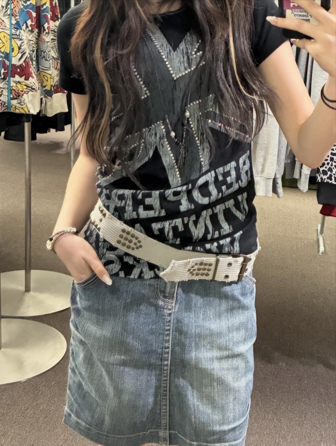 Y2K Starlet Street 🎸🎱 상품이미지4