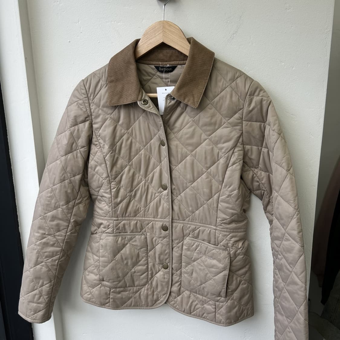 15300 - 바버 넥 코듀로이 퀄팅 자켓 상품이미지2