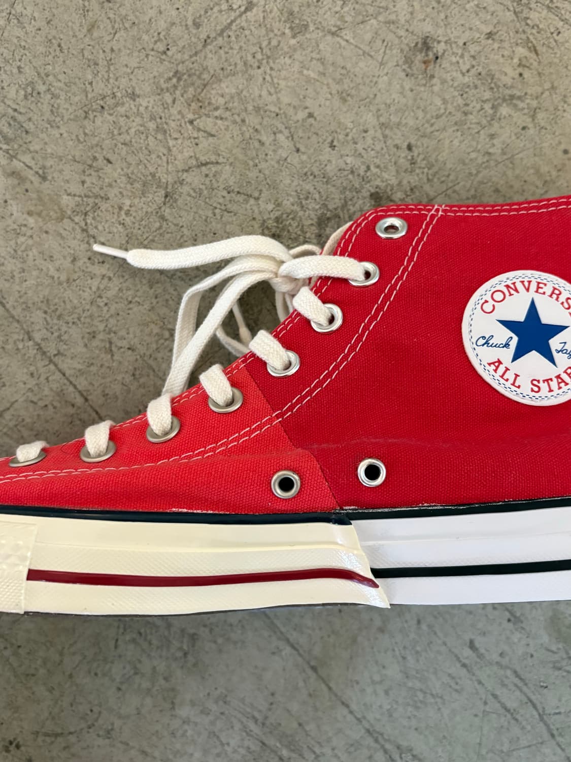 [280] 컨버스 척테일러 올스타하이 레드 새상품 상품이미지4