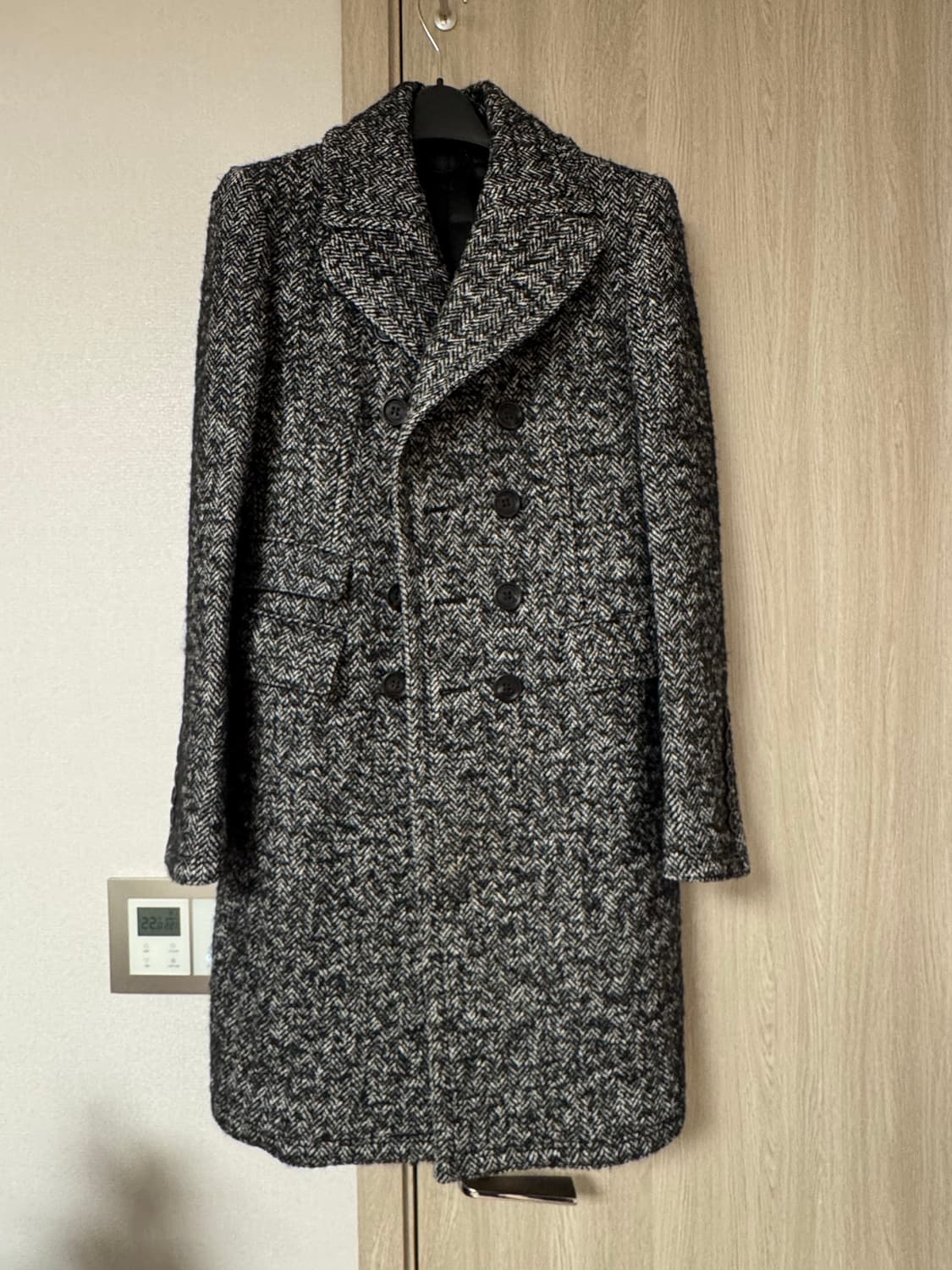 최고의 역작~!! 버버리 프로섬 헤링본 더블 코트 판매 합니다~!! 상품이미지1