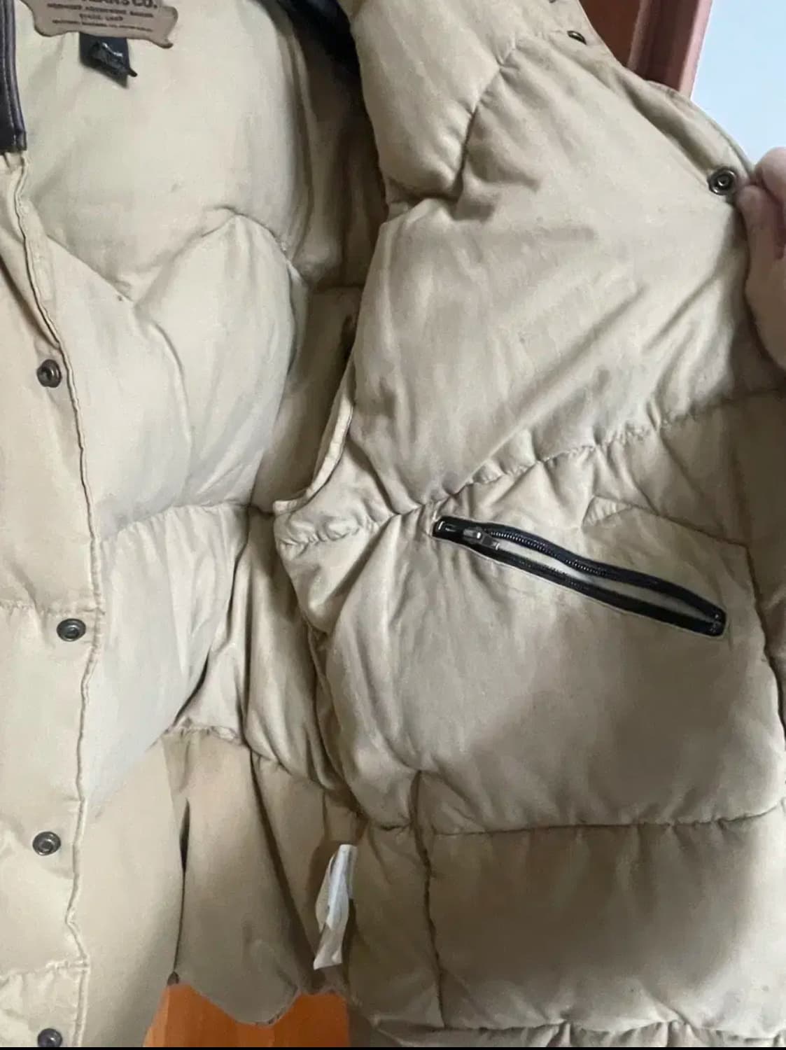 폴로 진스 웨스턴 요크 숏 패딩 상품이미지5