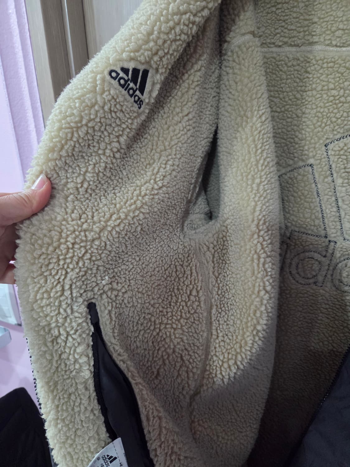 아디다스 양면 패딩점퍼 상품이미지3