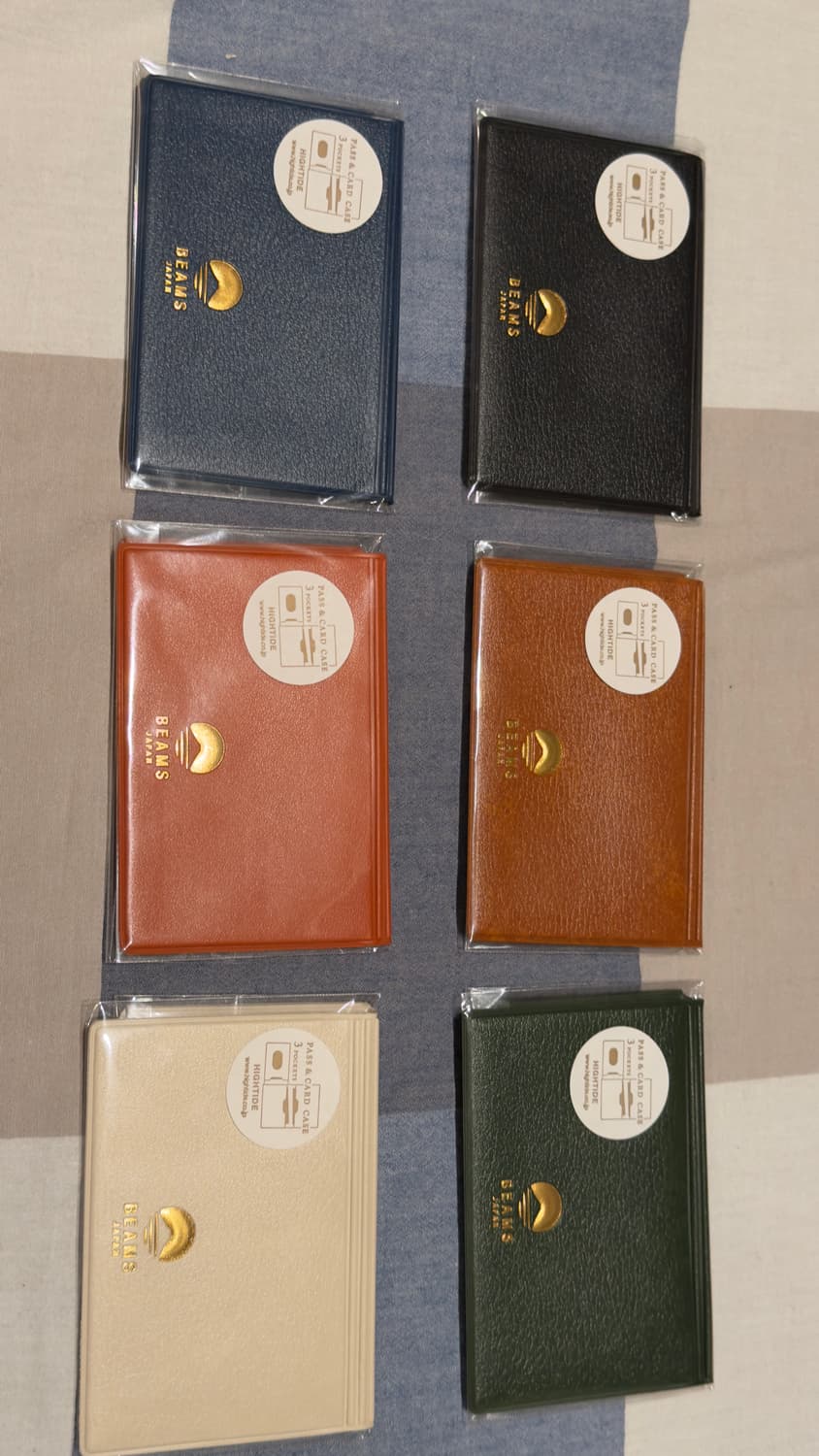 (미개봉) 빔즈 x 하이타이드 스페셜 오더 패스 & 카드 케이스 블랙 상품이미지2