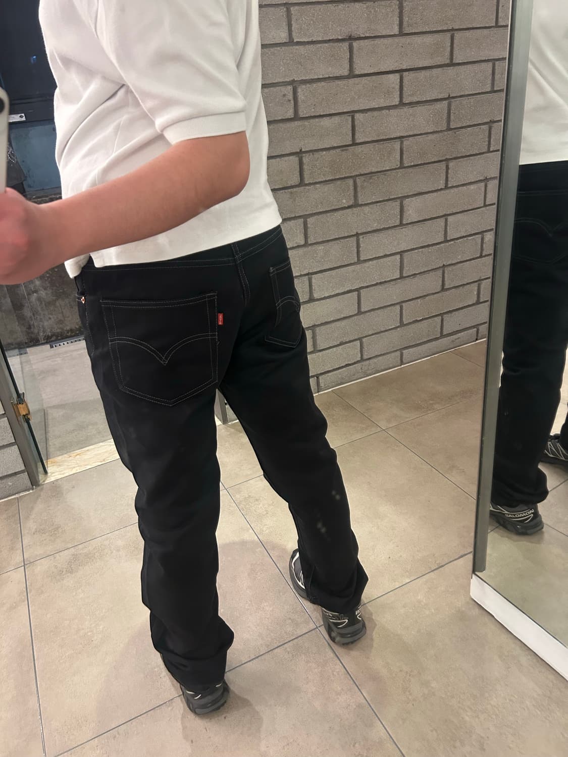 리바이스501BIGE검정 팝니다 상품이미지6