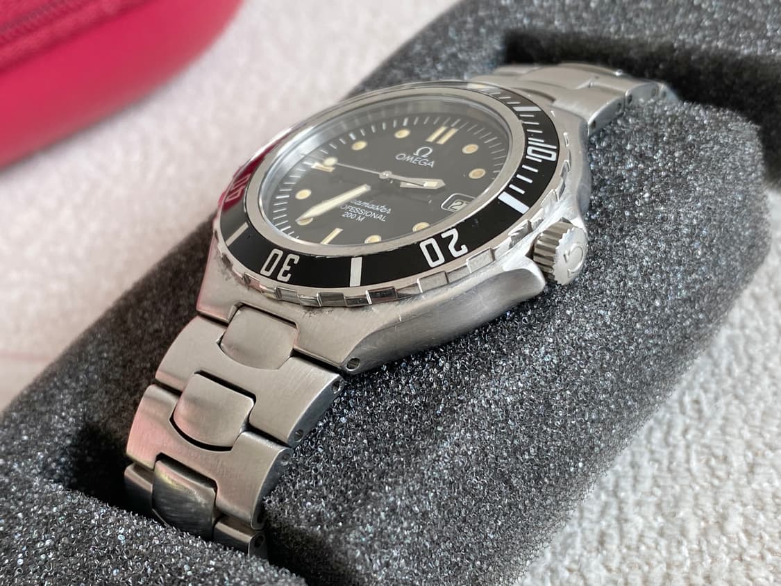 오메가 씨마스터 프로페셔널 200M 쿼츠 스틸 36MM 미듐 프리본드 상품이미지6