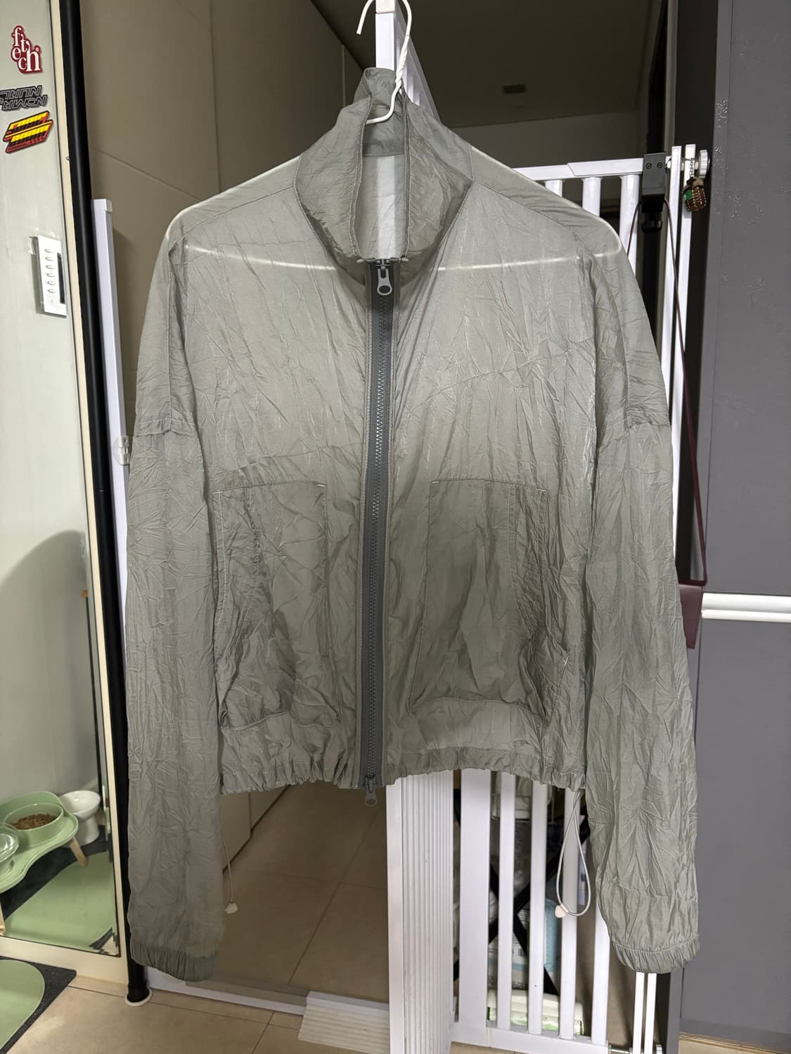 해칭룸 볼레로자켓 Bolero Jacket 라이트그레이 2사이즈 상품이미지1