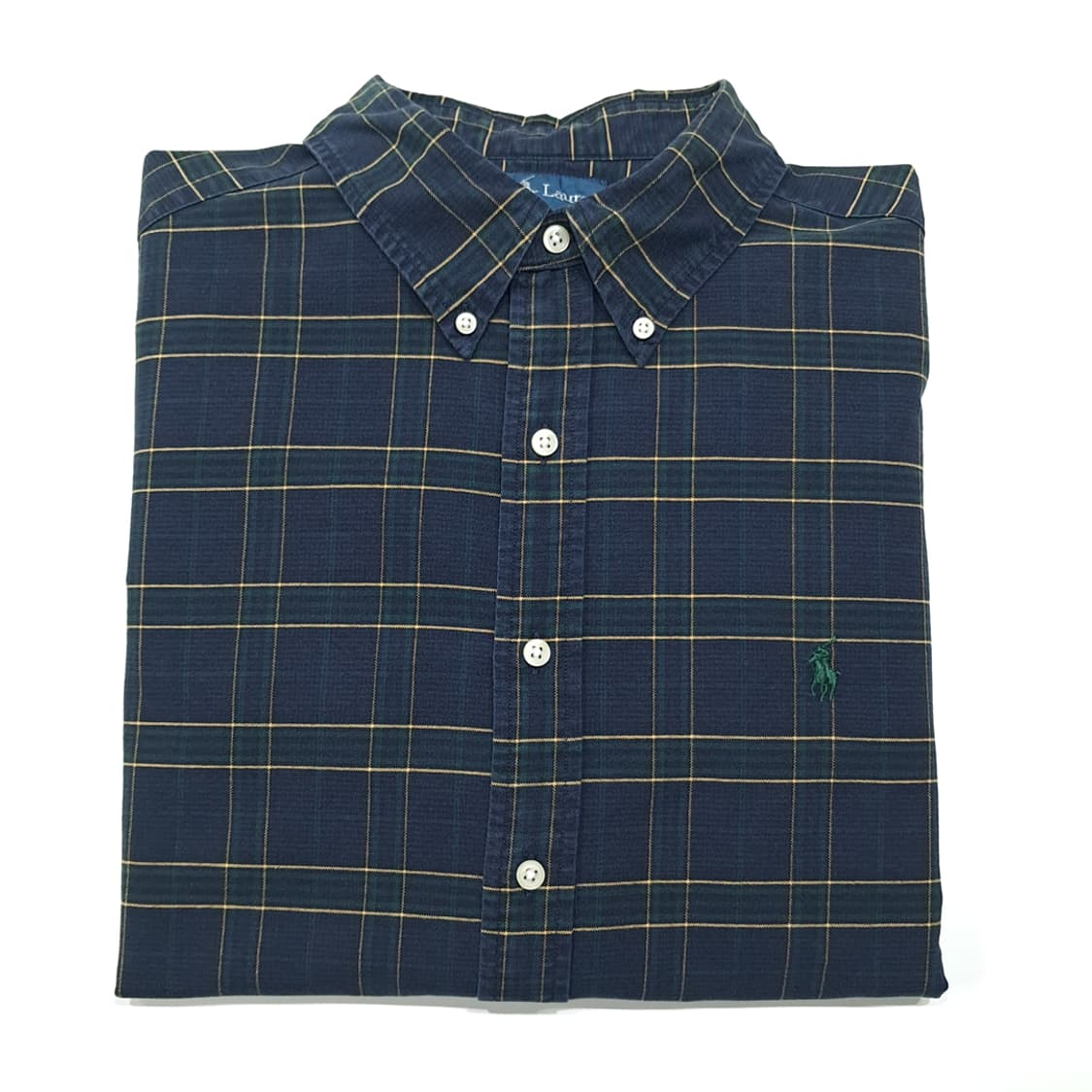 CL445 2XL 폴로 00s 코튼 모던 블랙워치 타탄체크 셔츠 남방 상품이미지7