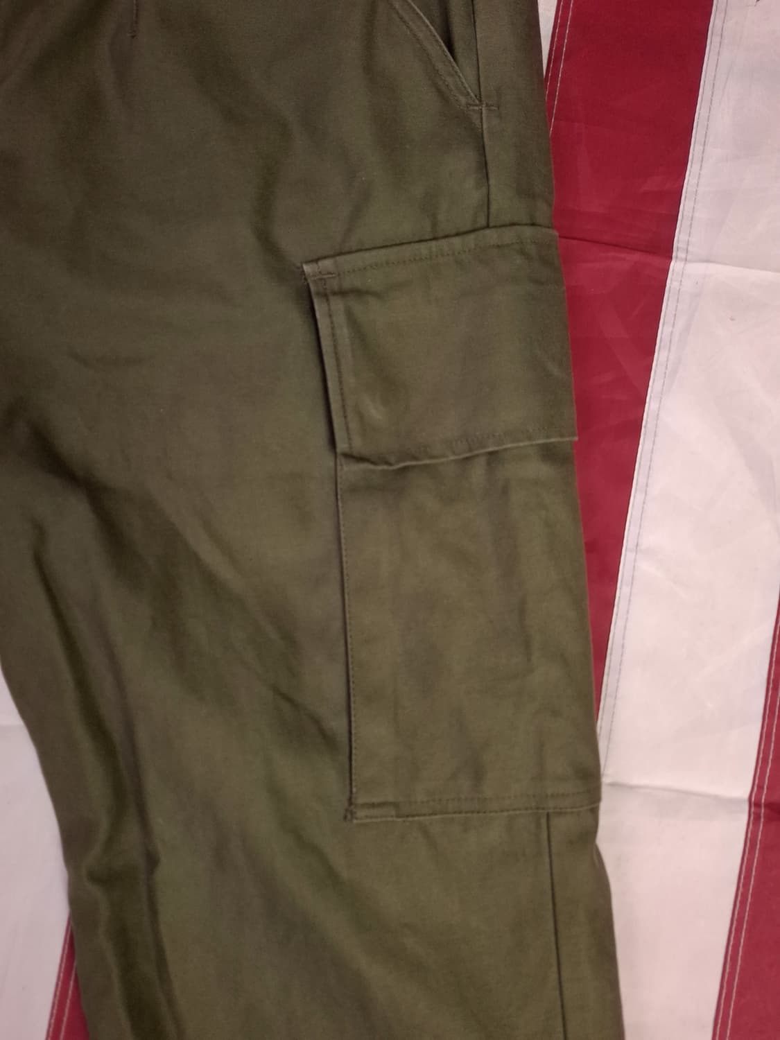 새제품급 오리지날 네덜란드군 OG-107 필드카고 팬츠 상품이미지5