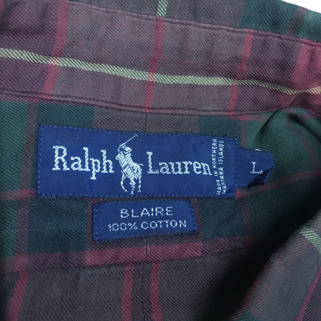 폴로 스몰포니 빅로고 체크셔츠 만원샵 DD06 상품이미지4