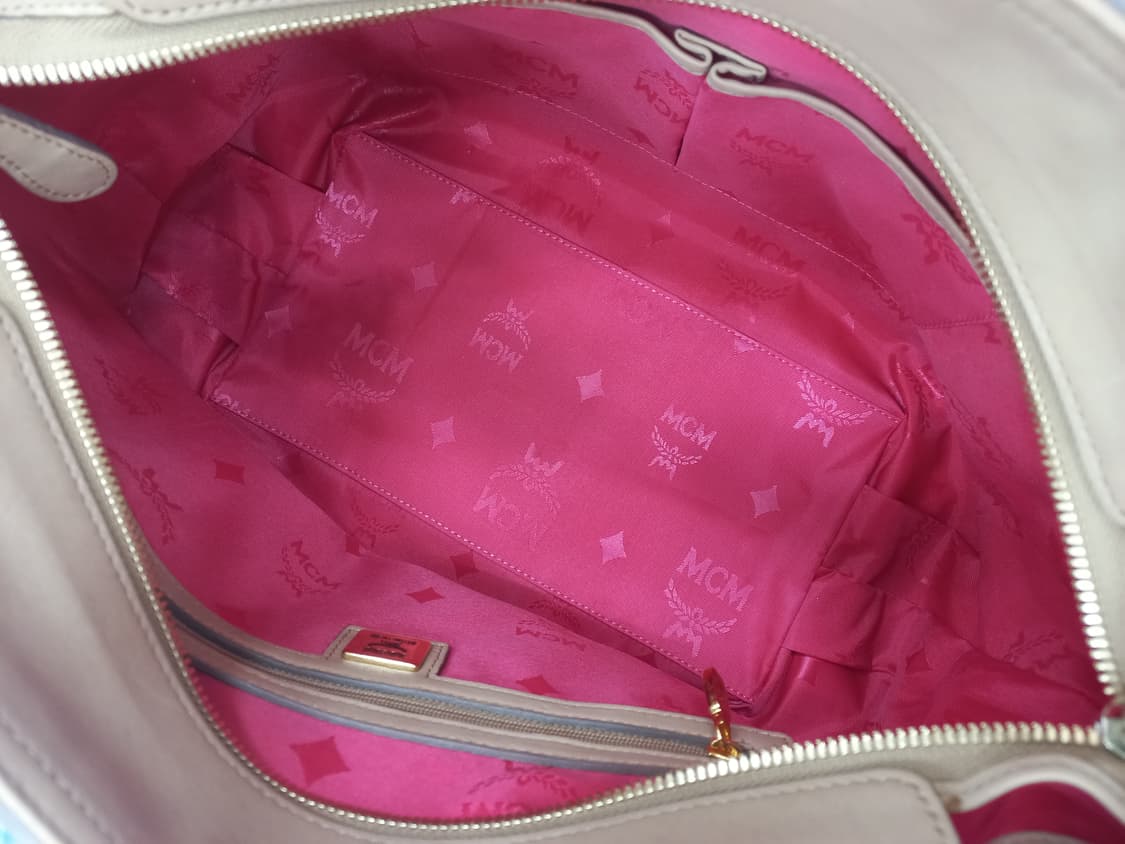 MCM 로고 토트백 겸 숄더백 상품이미지8