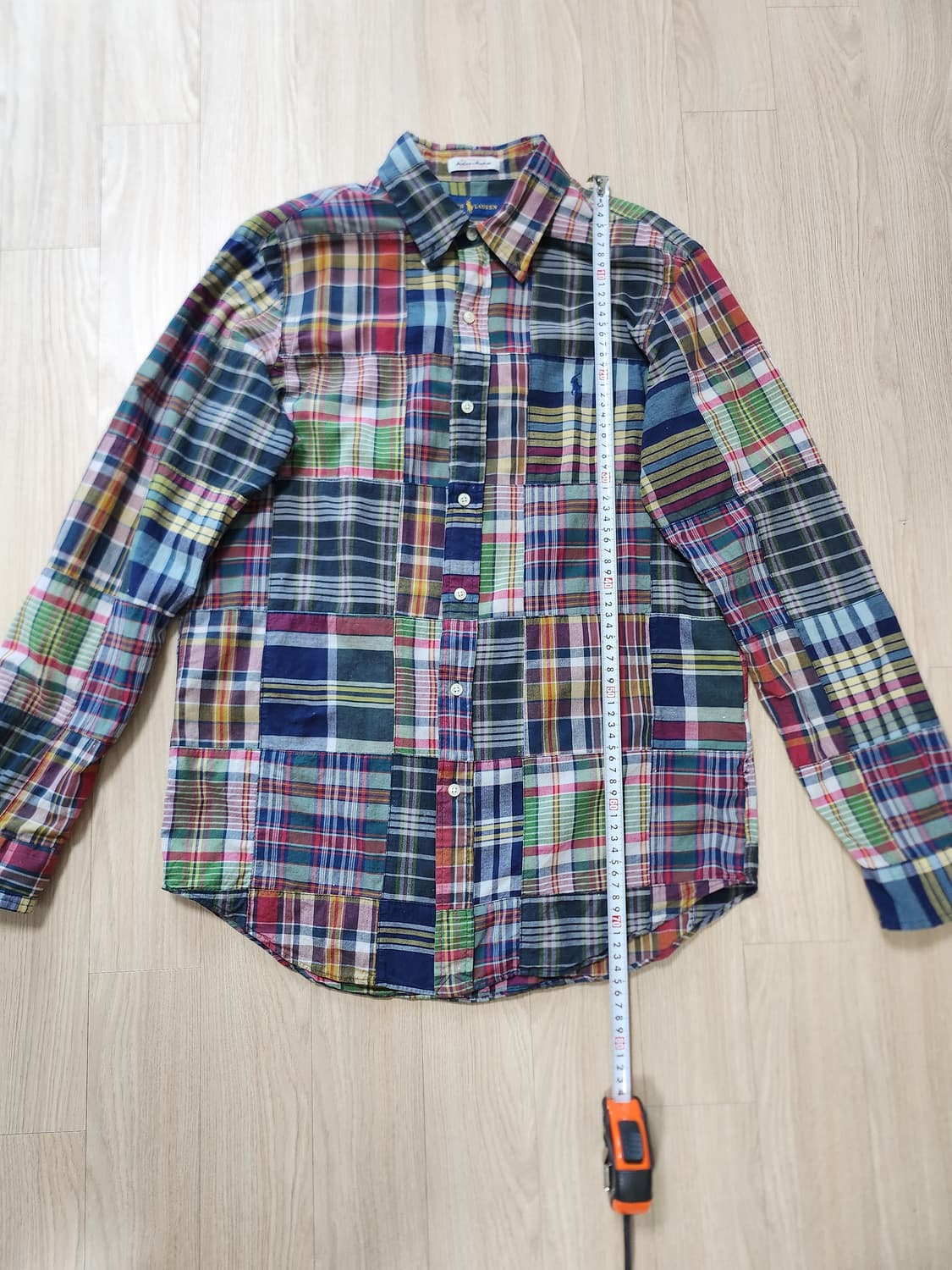 폴로랄프로렌 패치워크셔츠 (M 상품이미지6