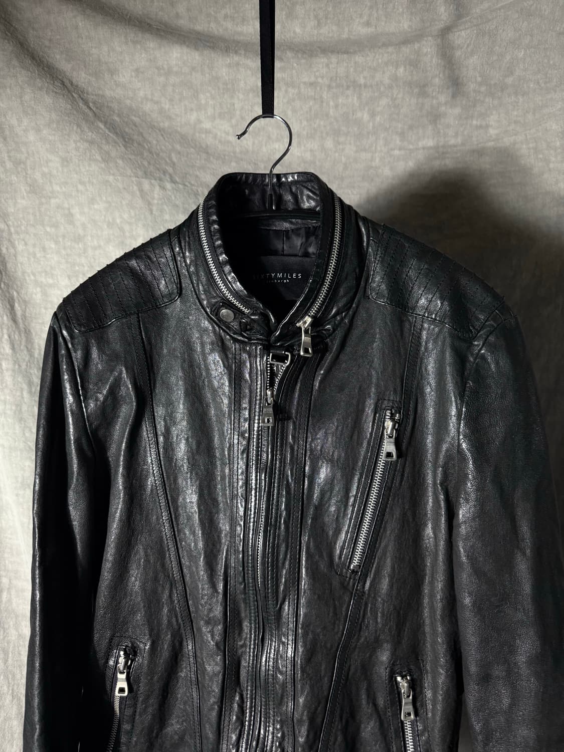 Sixtymiles Sheepskin Leather Jacket 상품이미지4