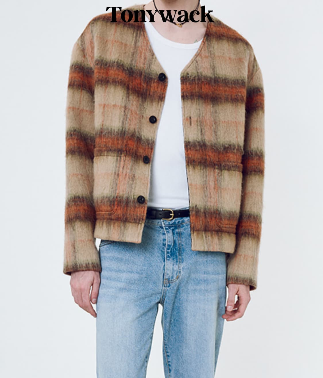 토니웩 모헤어 가디건 상품이미지1