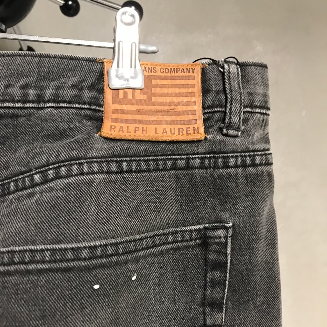 폴로 진스 흑청 데님 팬츠 14/33 상품이미지4