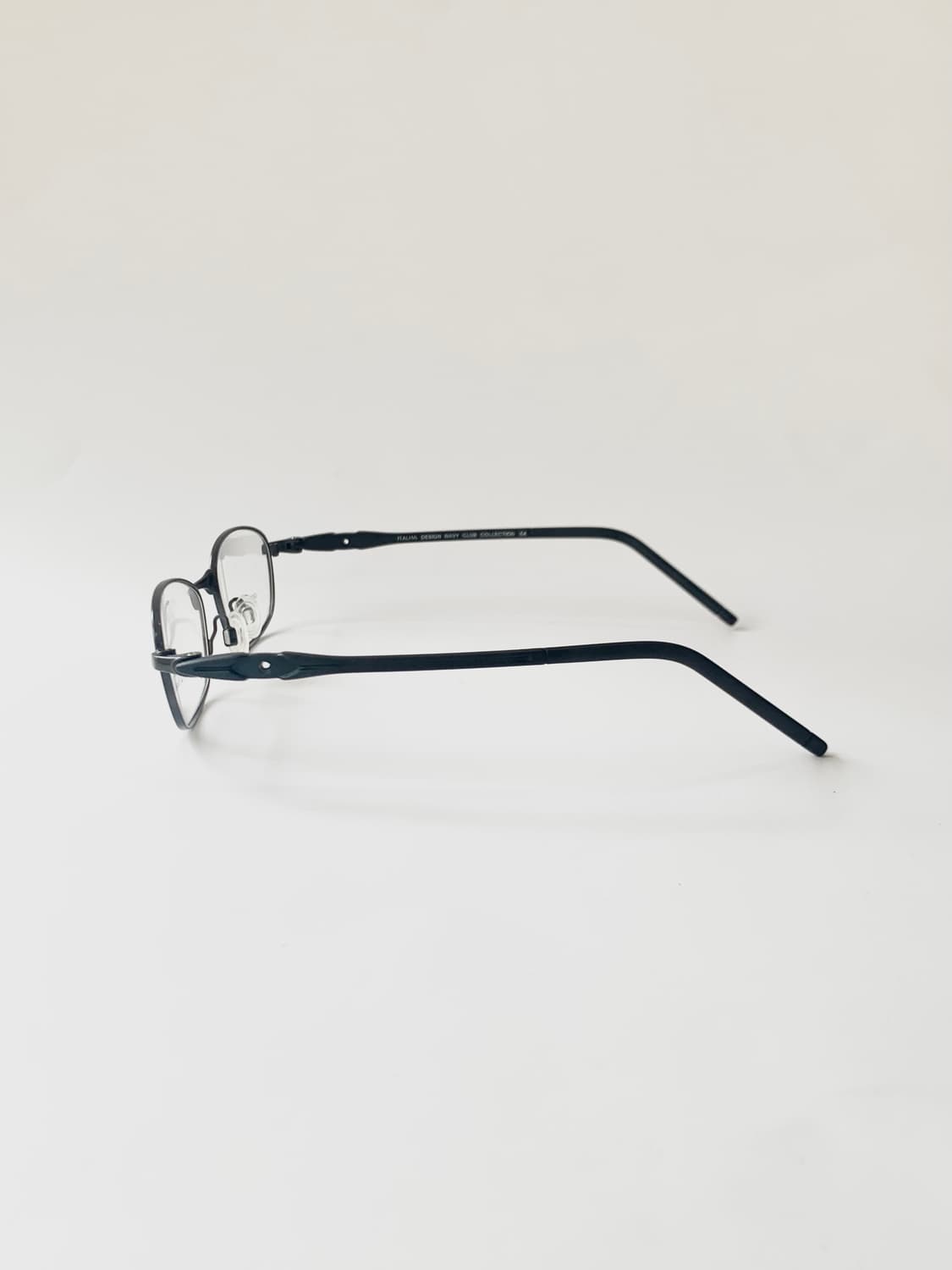 [픽키-620] 블랙 메탈 사각 안경 초경량 스틸 프레임 상품이미지4