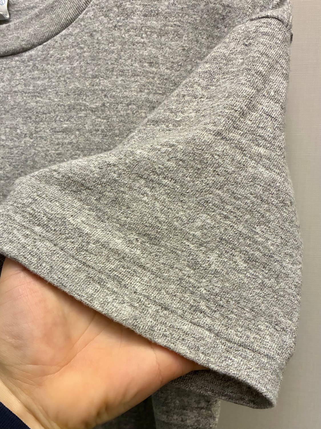 (M~L)존그럭코 웨어하우스 루프휠 천축 포켓 반팔티셔츠 그레이 상품이미지5