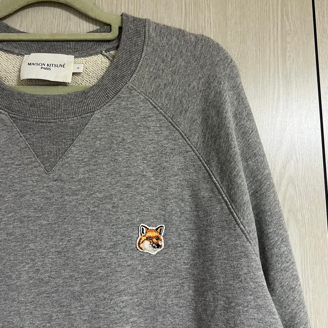 메종키츠네 맨투맨 L 상품이미지3