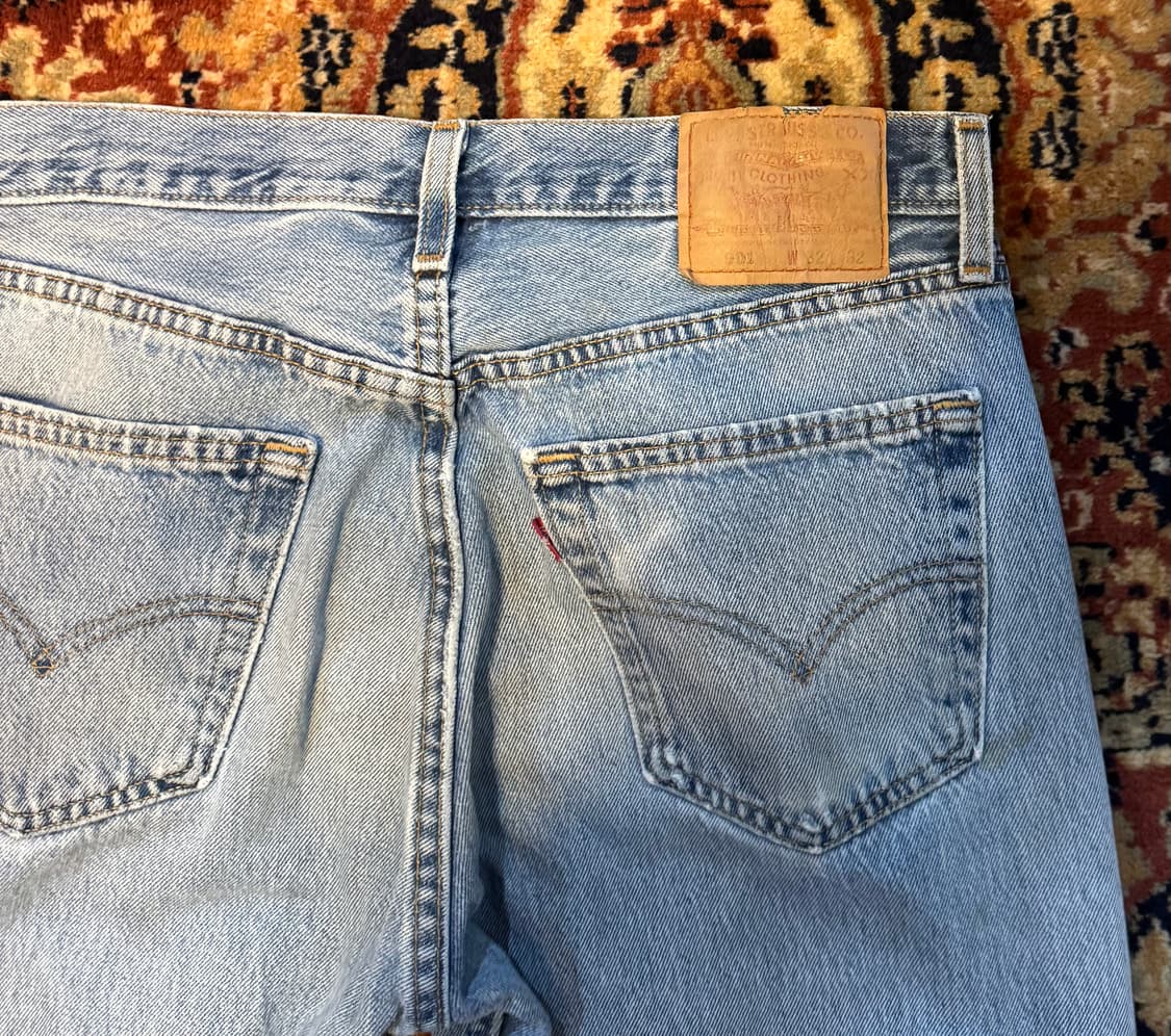 usa 빈티지 리바이스 501 데님 32"(30~31추천) (482) 상품이미지4
