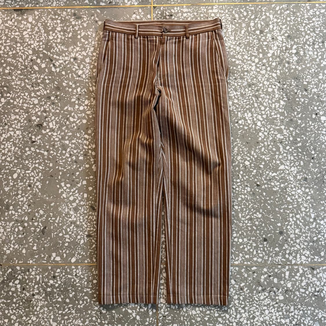 00s 꼼데가르송 옴므 스트라이프 팬츠 상품이미지1