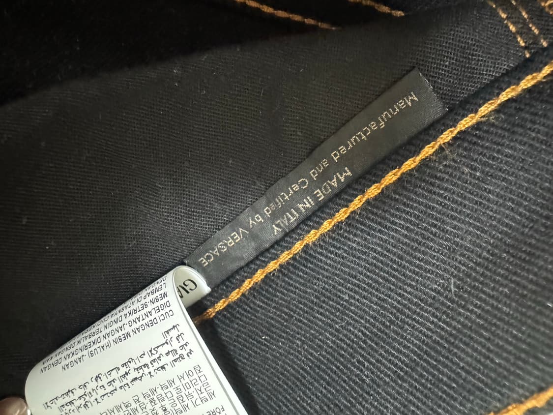 [새상품]베르사체 진청 청바지 32사이즈 상품이미지7