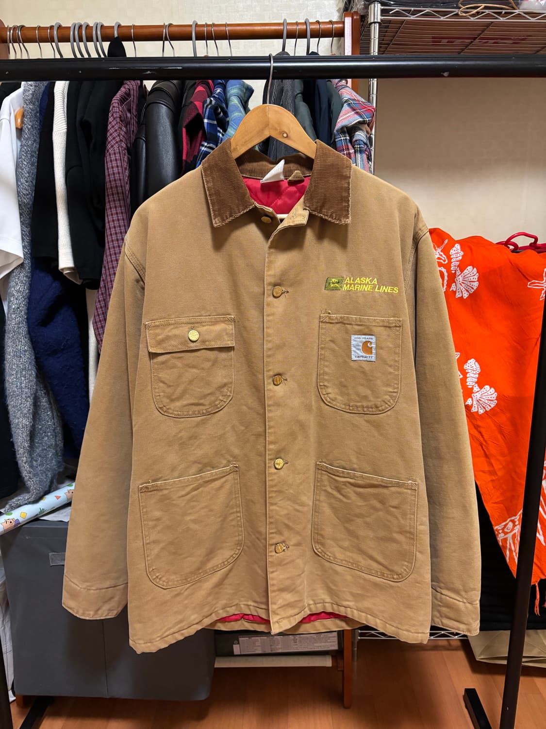 칼하트 80s 100주년 빈티지 초어코트 워크자켓 상품이미지2