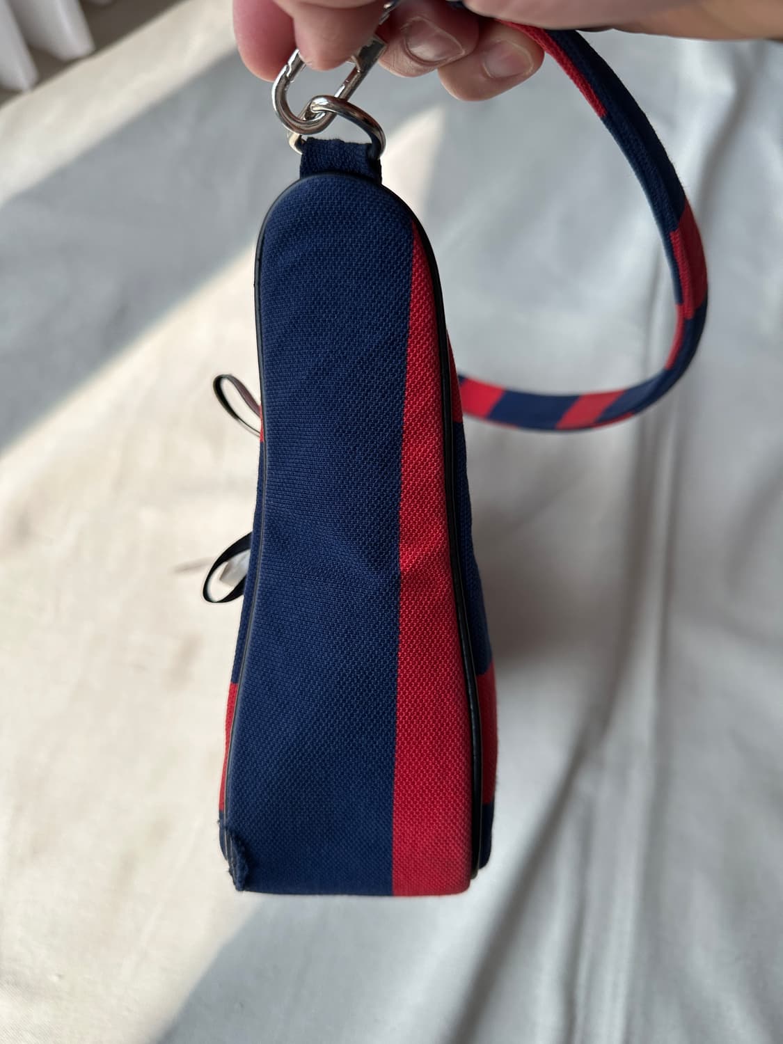 폴로 랄프로렌 업사이클링 스트라이프 숄더백 상품이미지8