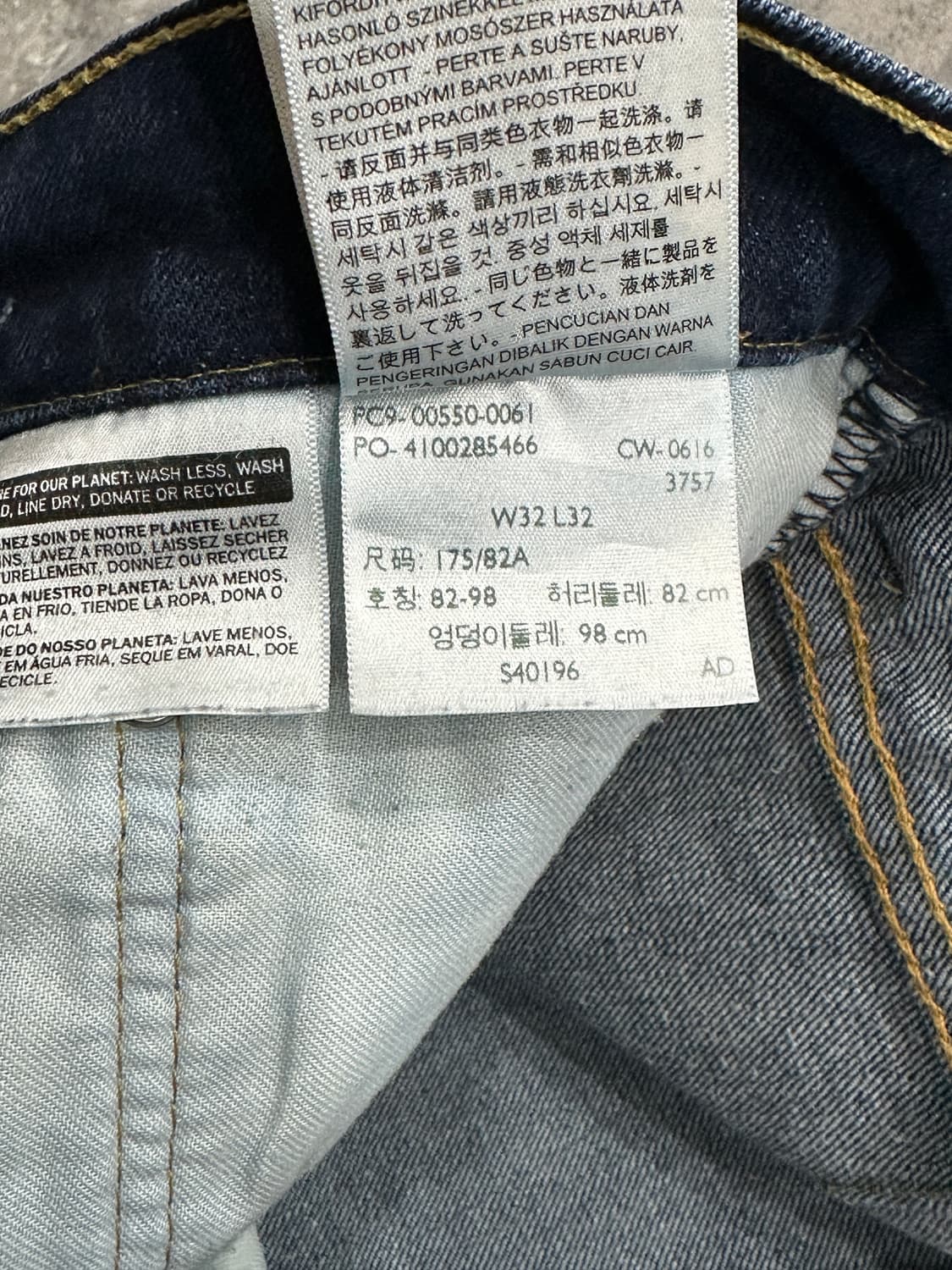 리바이스 550 데님 팬츠 32인치 상품이미지4