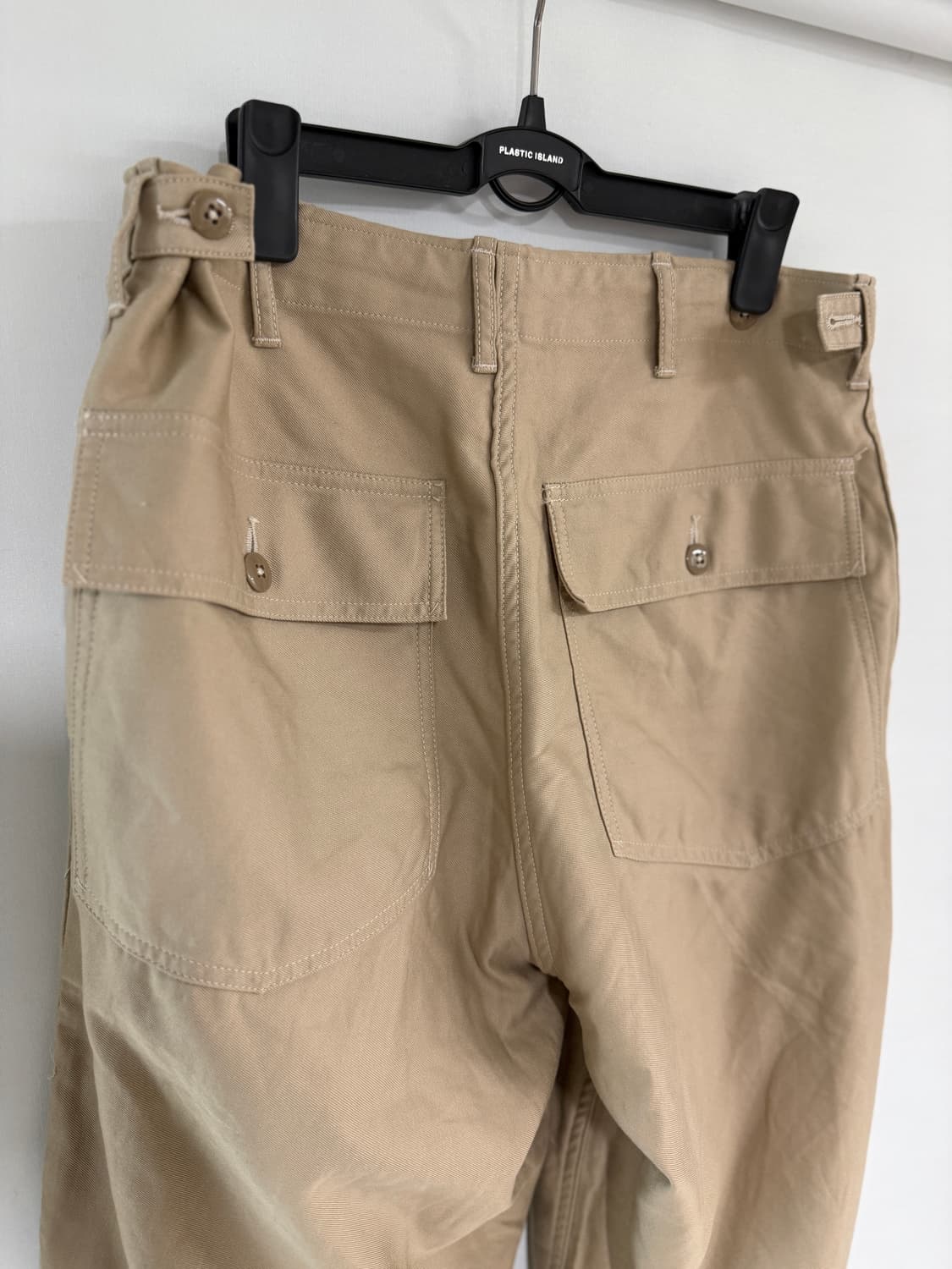 캡틴선샤인 베이커 팬츠 카키베이지 컬러 32 사이즈 판매 상품이미지5