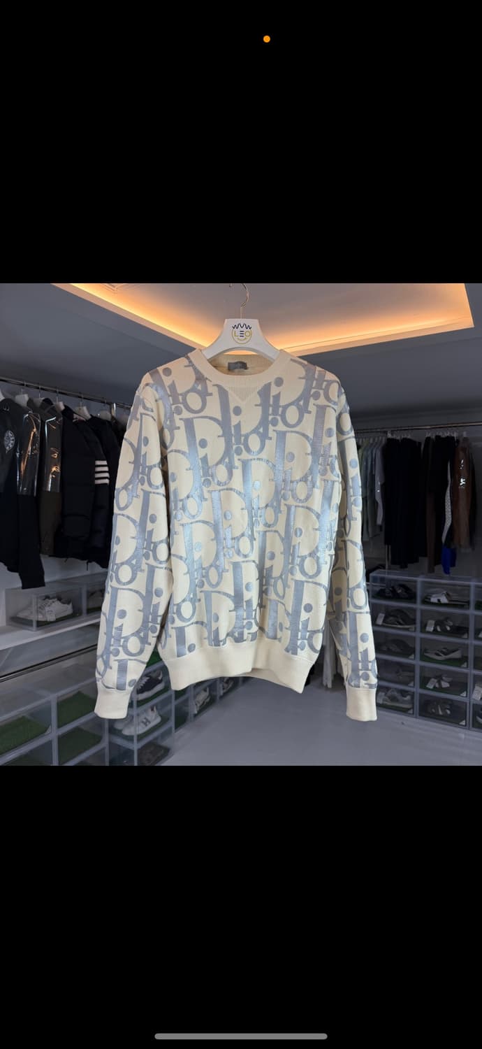 [리오브전포점] 디올 리플렉티브 오블리크 맨투맨 상품이미지1