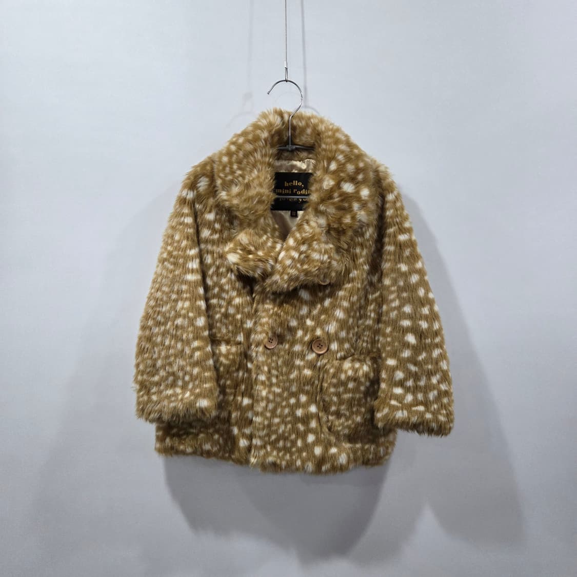 미니로디니 퍼 코트 104/110 상품이미지1