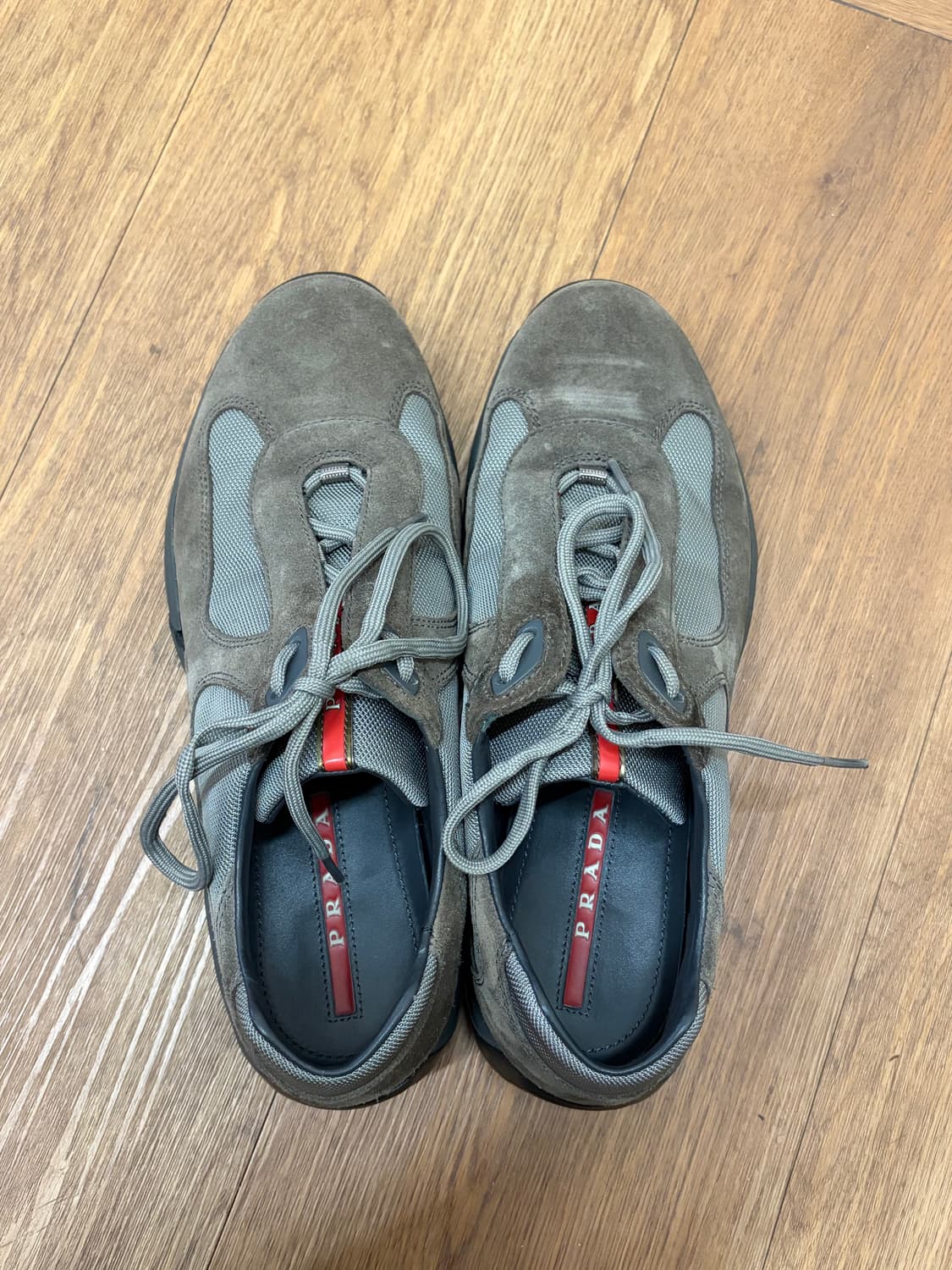 프라다 아메리칸컵 스웨이드 신발 상품이미지3