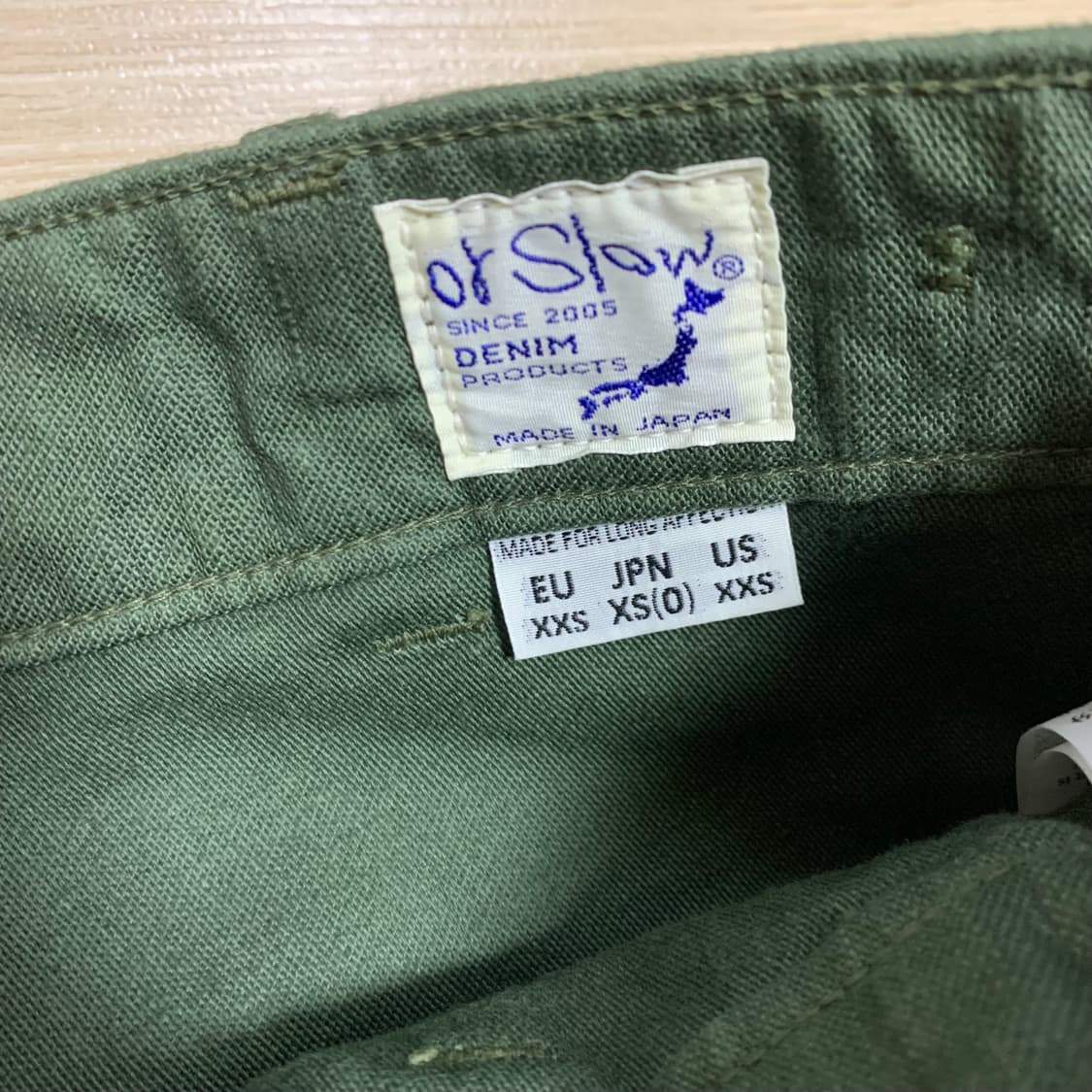 오어슬로우 퍼티그팬츠  상품이미지5