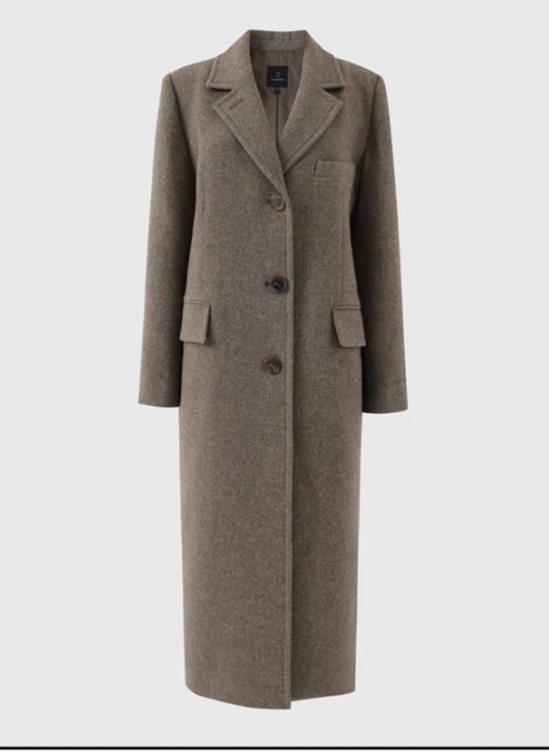 룩캐스트 해링본 울코트 상품이미지3